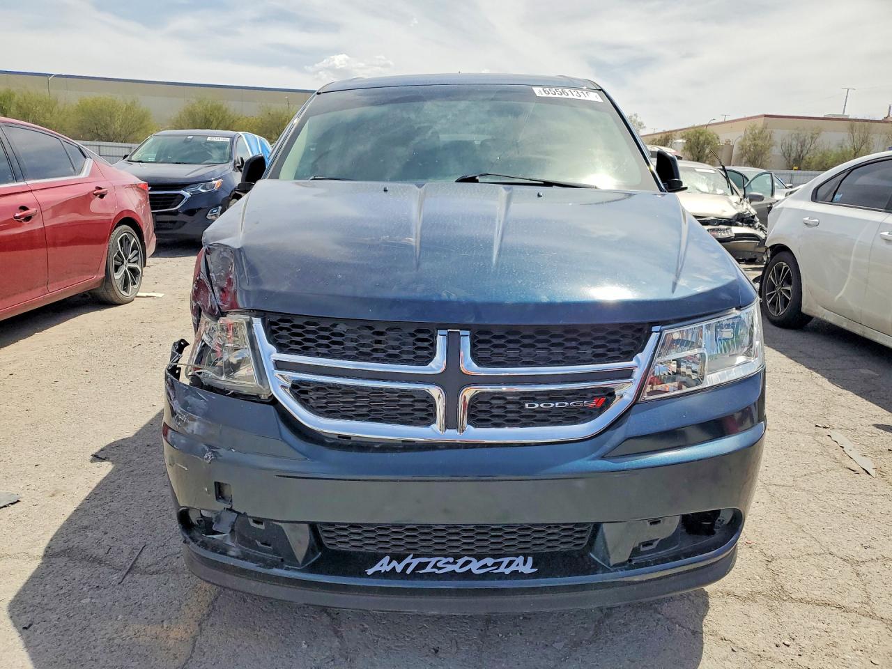2015 Dodge Journey Se Blue vin: 3C4PDCAB1FT548606