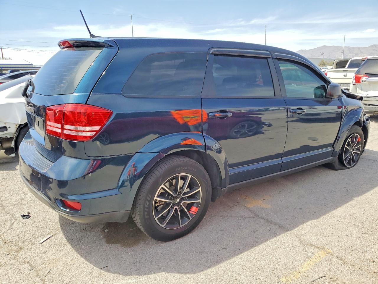 2015 Dodge Journey Se Blue vin: 3C4PDCAB1FT548606