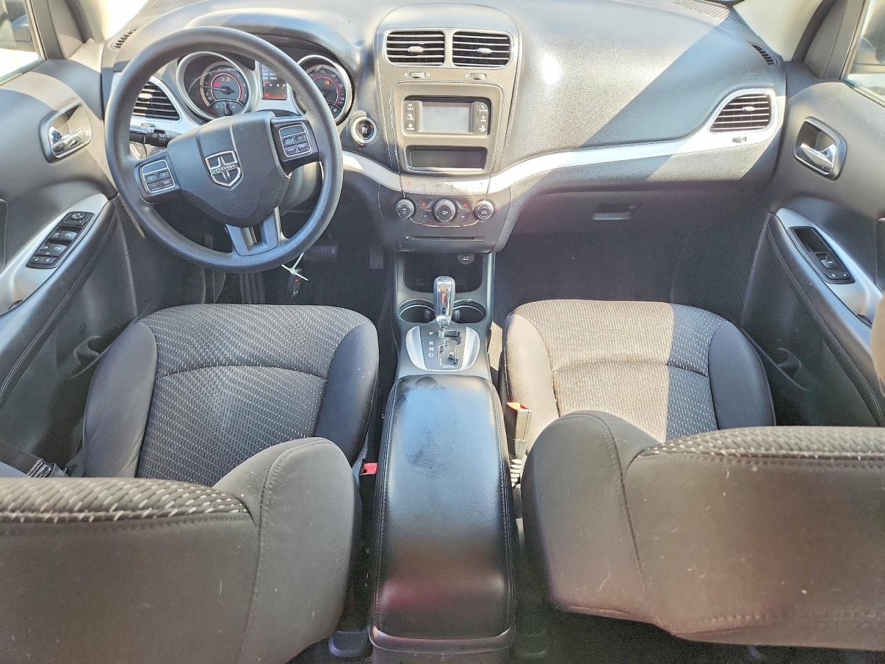 2015 Dodge Journey Se White vin: 3C4PDCAB1FT614393