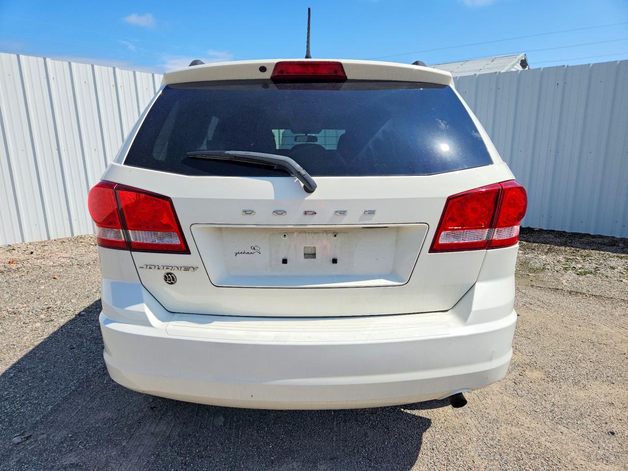 2015 Dodge Journey Se White vin: 3C4PDCAB1FT614393