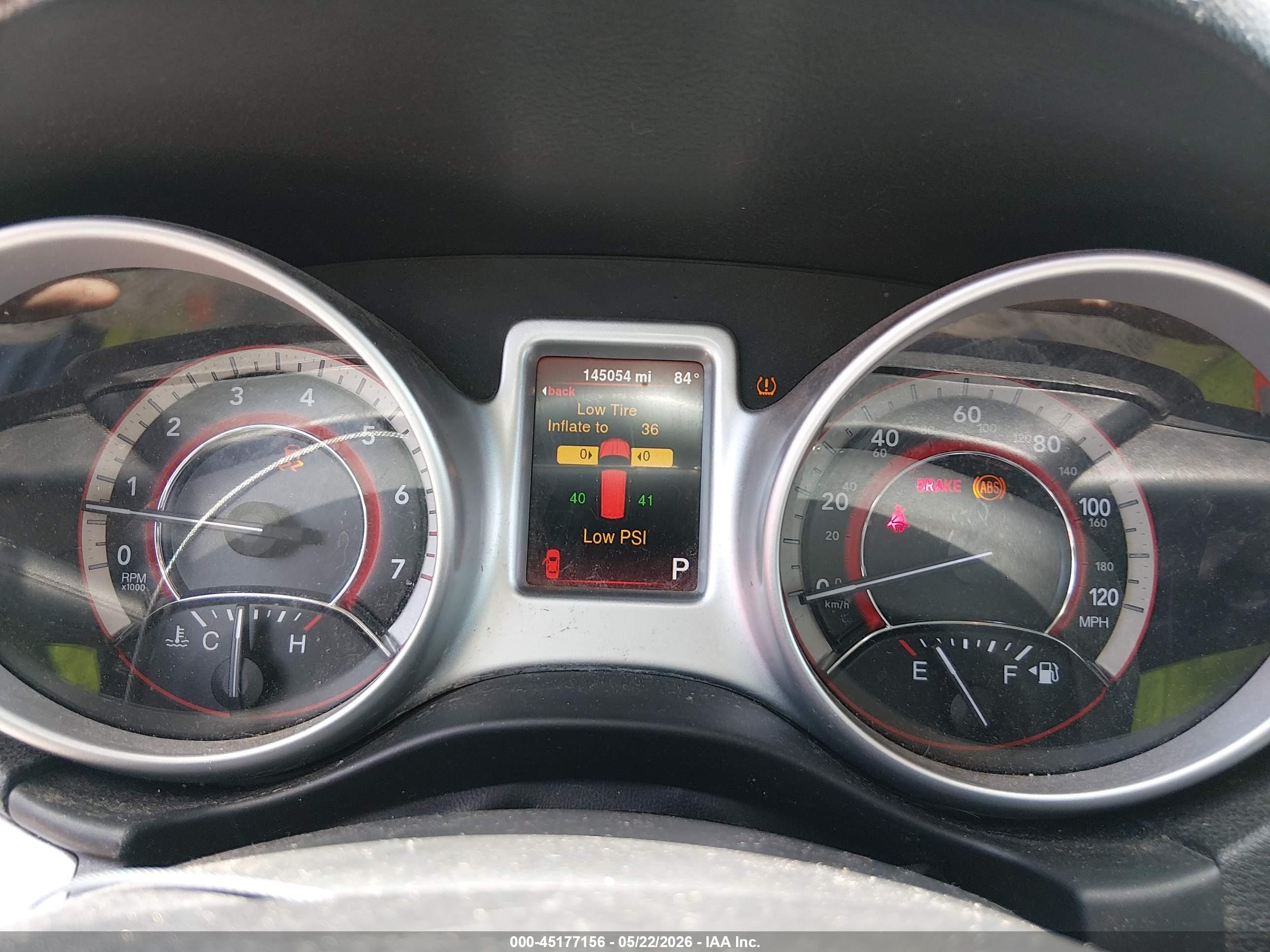 2015 Dodge Journey American Value Pkg Black vin: 3C4PDCAB1FT617374