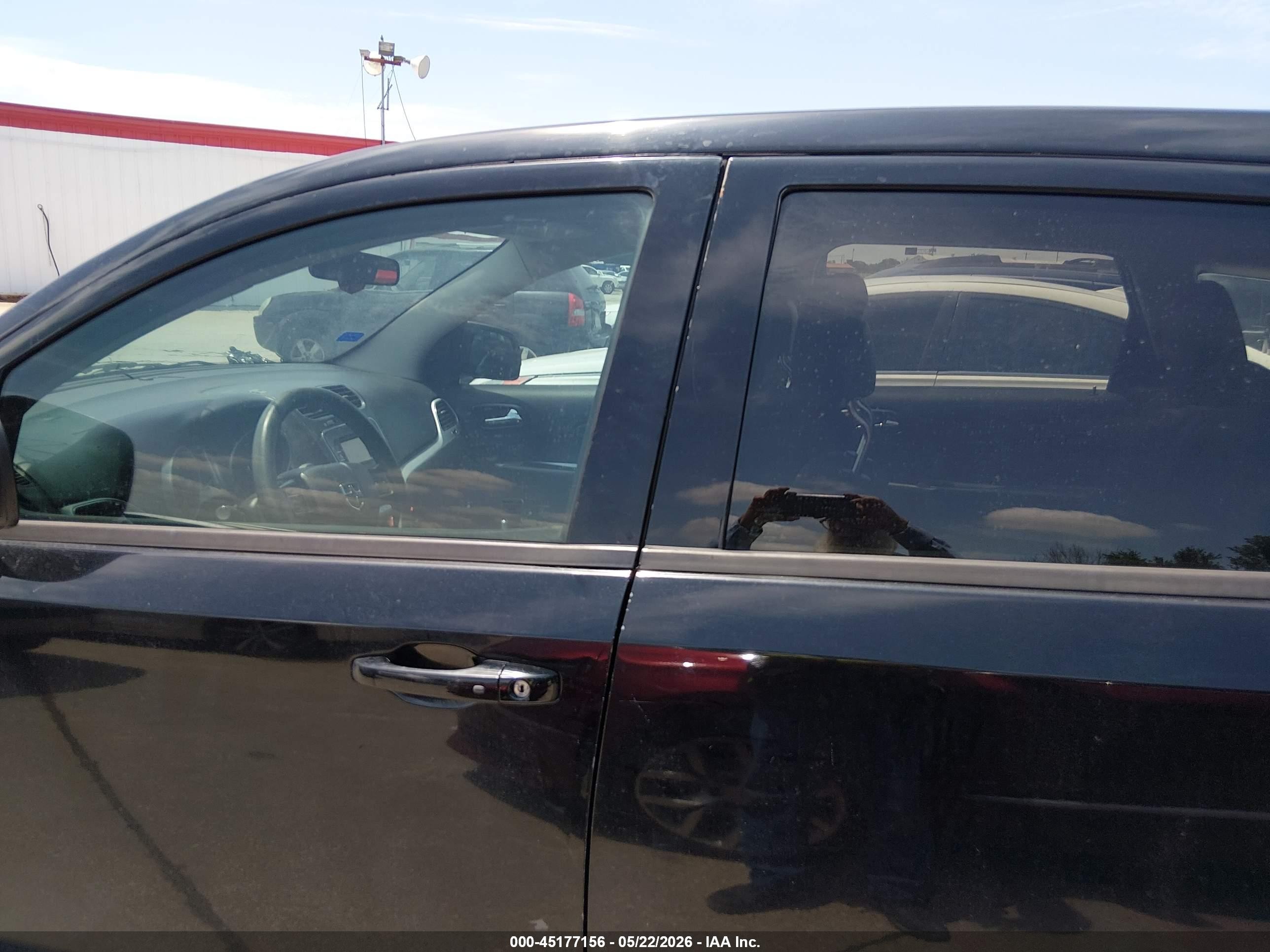 2015 Dodge Journey American Value Pkg Black vin: 3C4PDCAB1FT617374