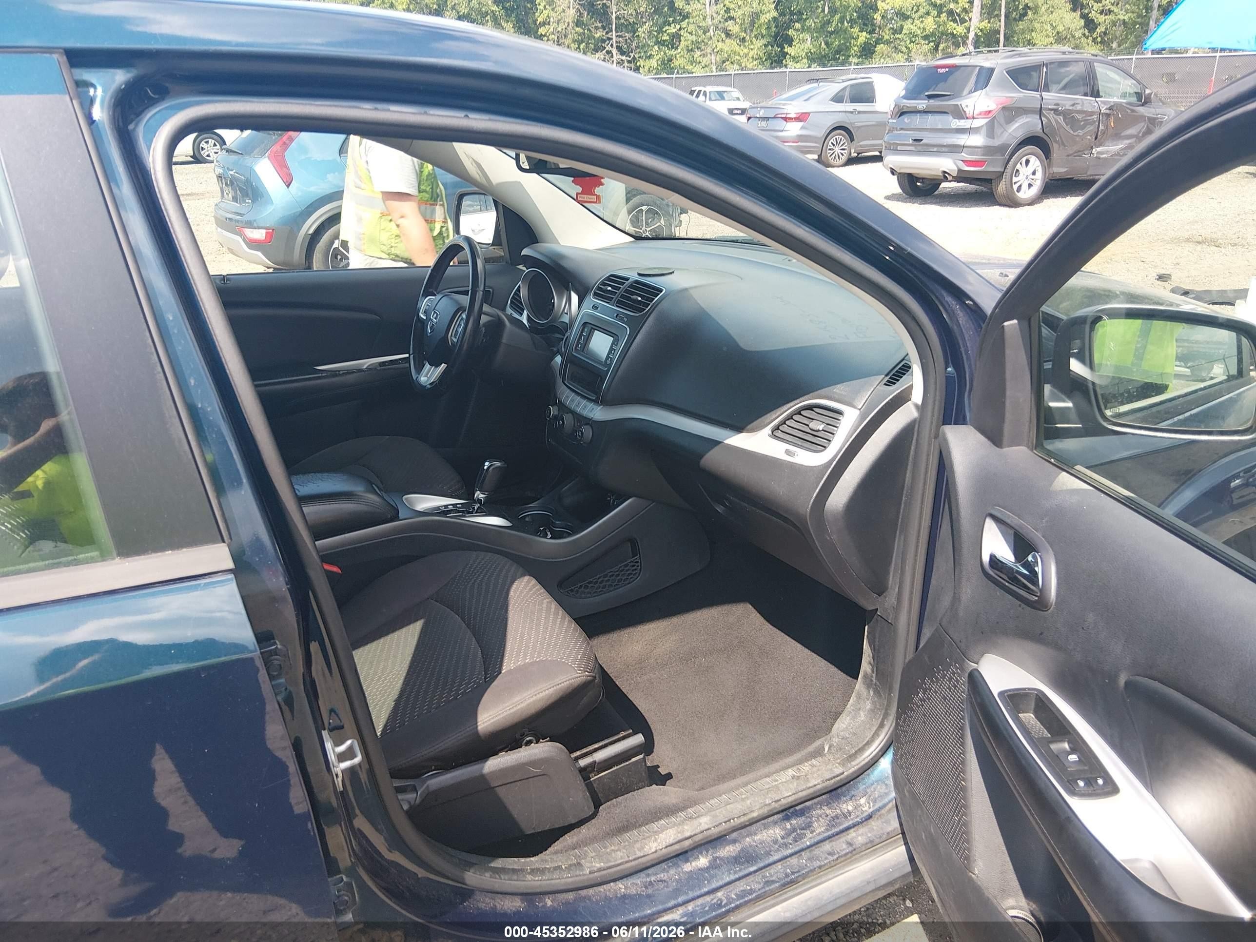 2015 Dodge Journey American Value Pkg Черный vin: 3C4PDCAB1FT630514