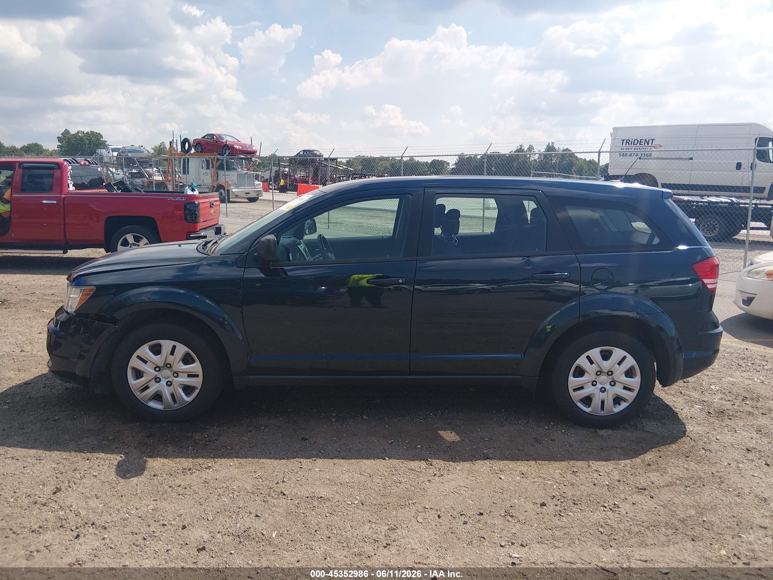 2015 Dodge Journey American Value Pkg Черный vin: 3C4PDCAB1FT630514
