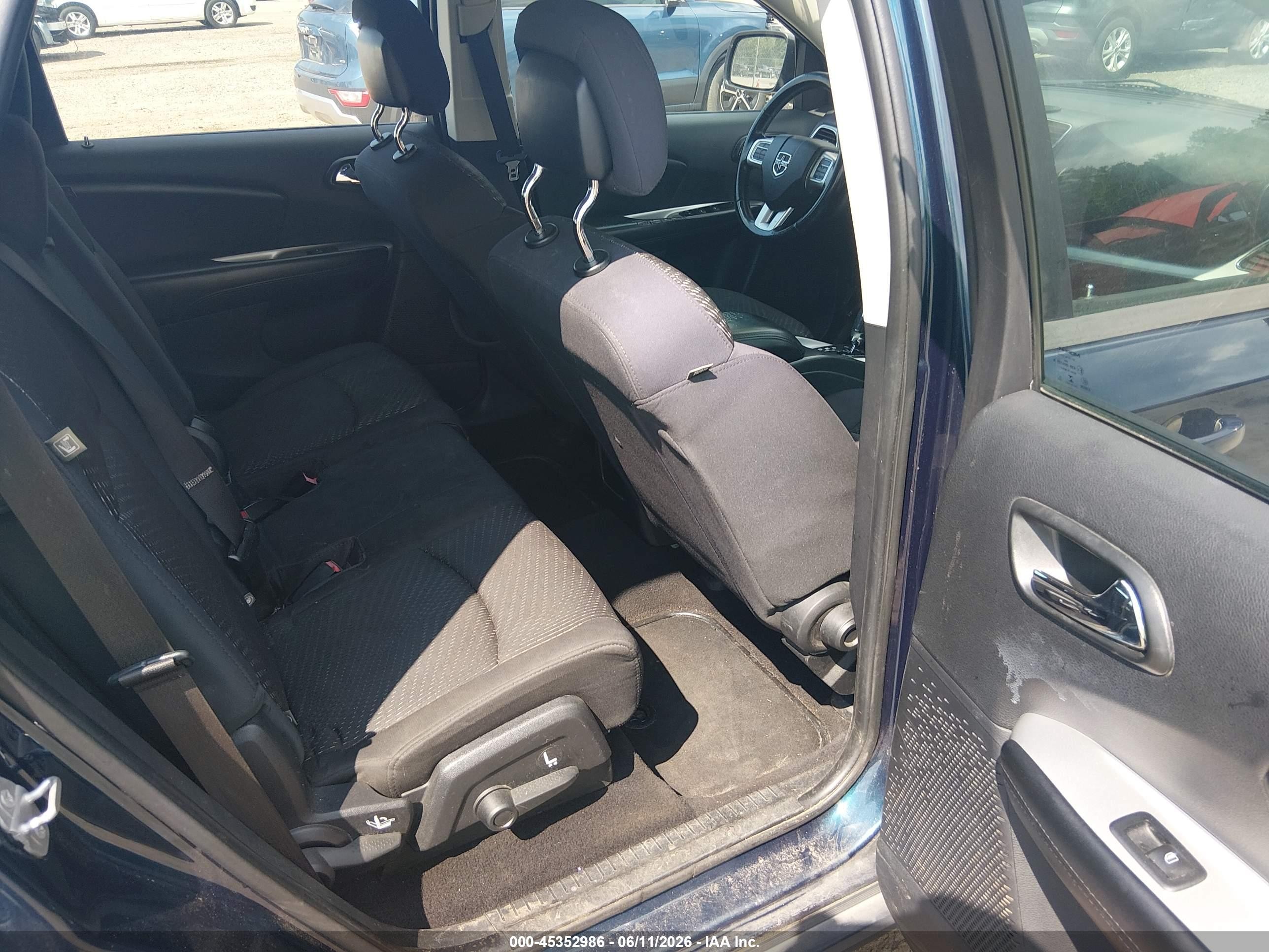 2015 Dodge Journey American Value Pkg Черный vin: 3C4PDCAB1FT630514