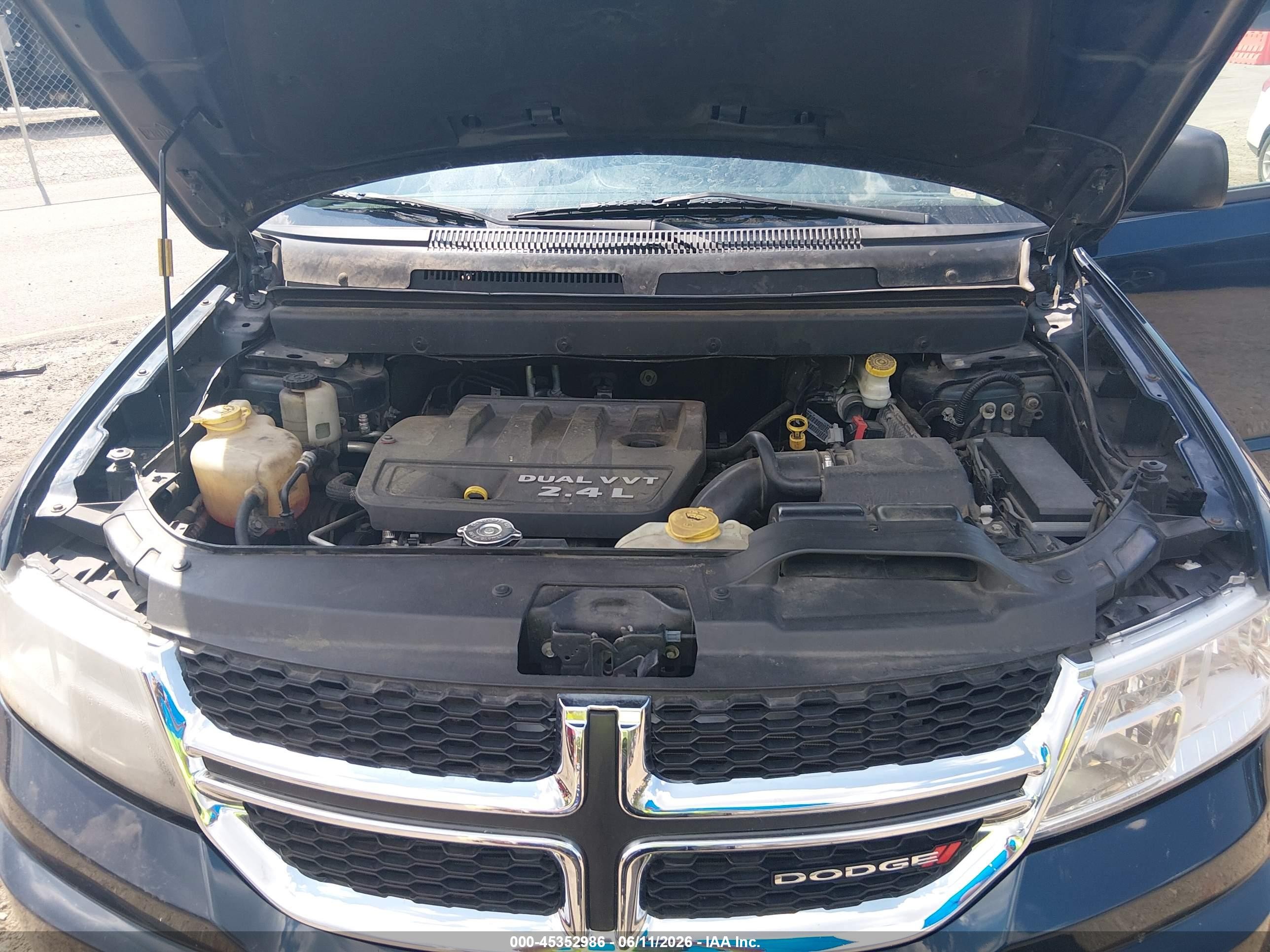 2015 Dodge Journey American Value Pkg Черный vin: 3C4PDCAB1FT630514