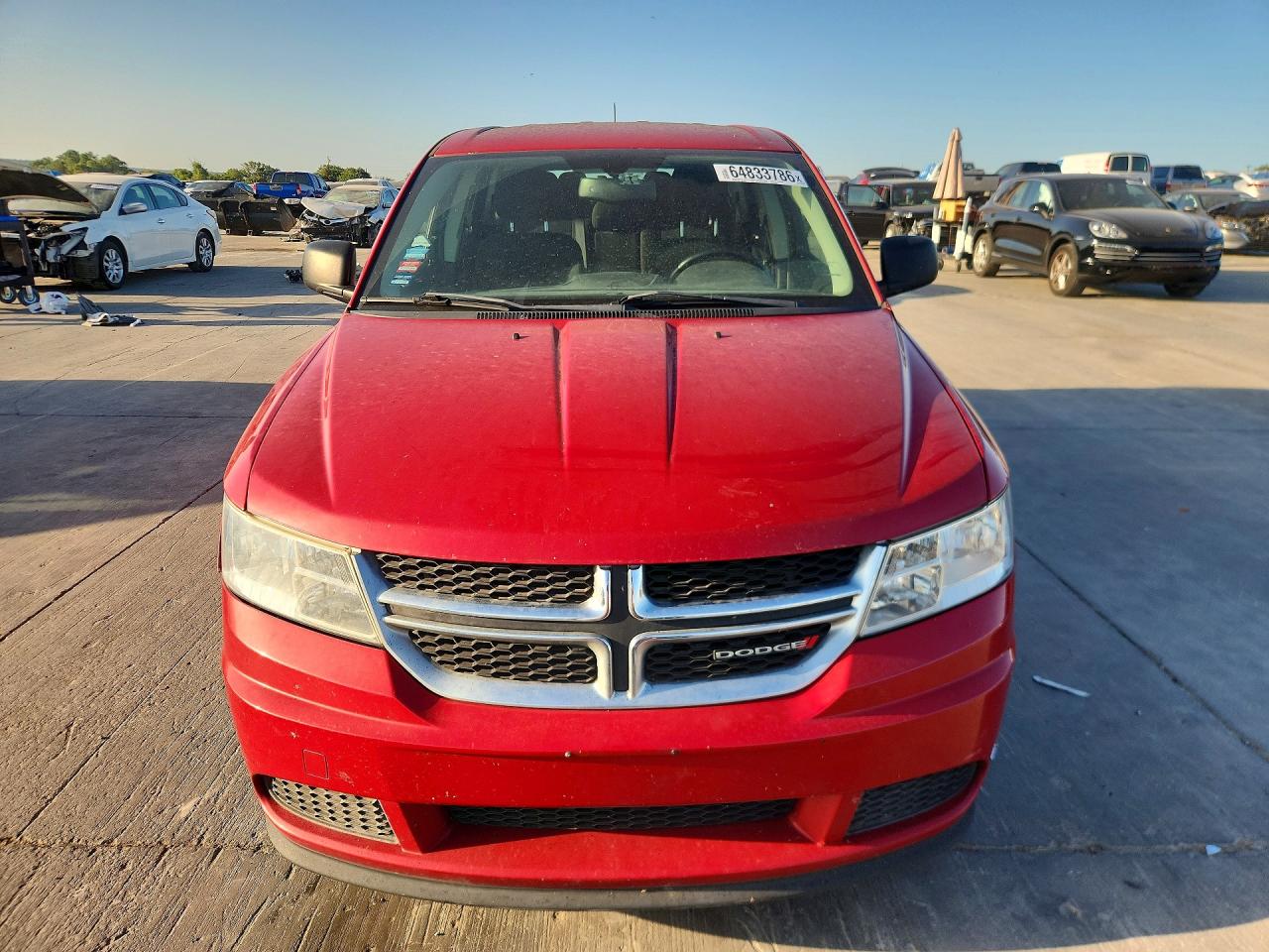 2015 Dodge Journey Se Red vin: 3C4PDCAB1FT645465