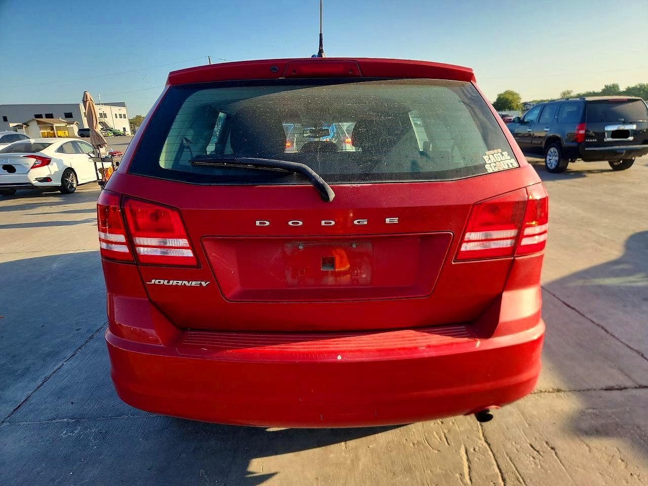 2015 Dodge Journey Se Red vin: 3C4PDCAB1FT645465