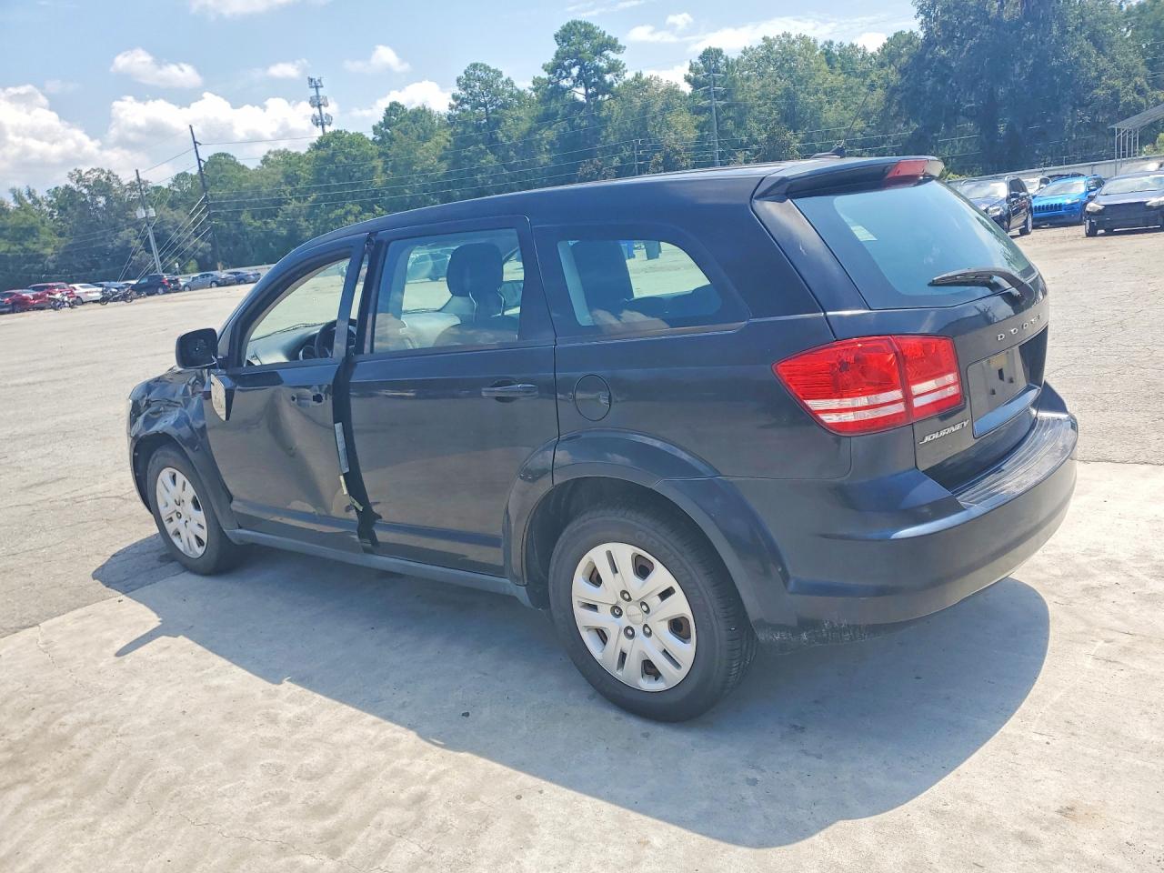 2015 Dodge Journey Se Black vin: 3C4PDCAB1FT665344