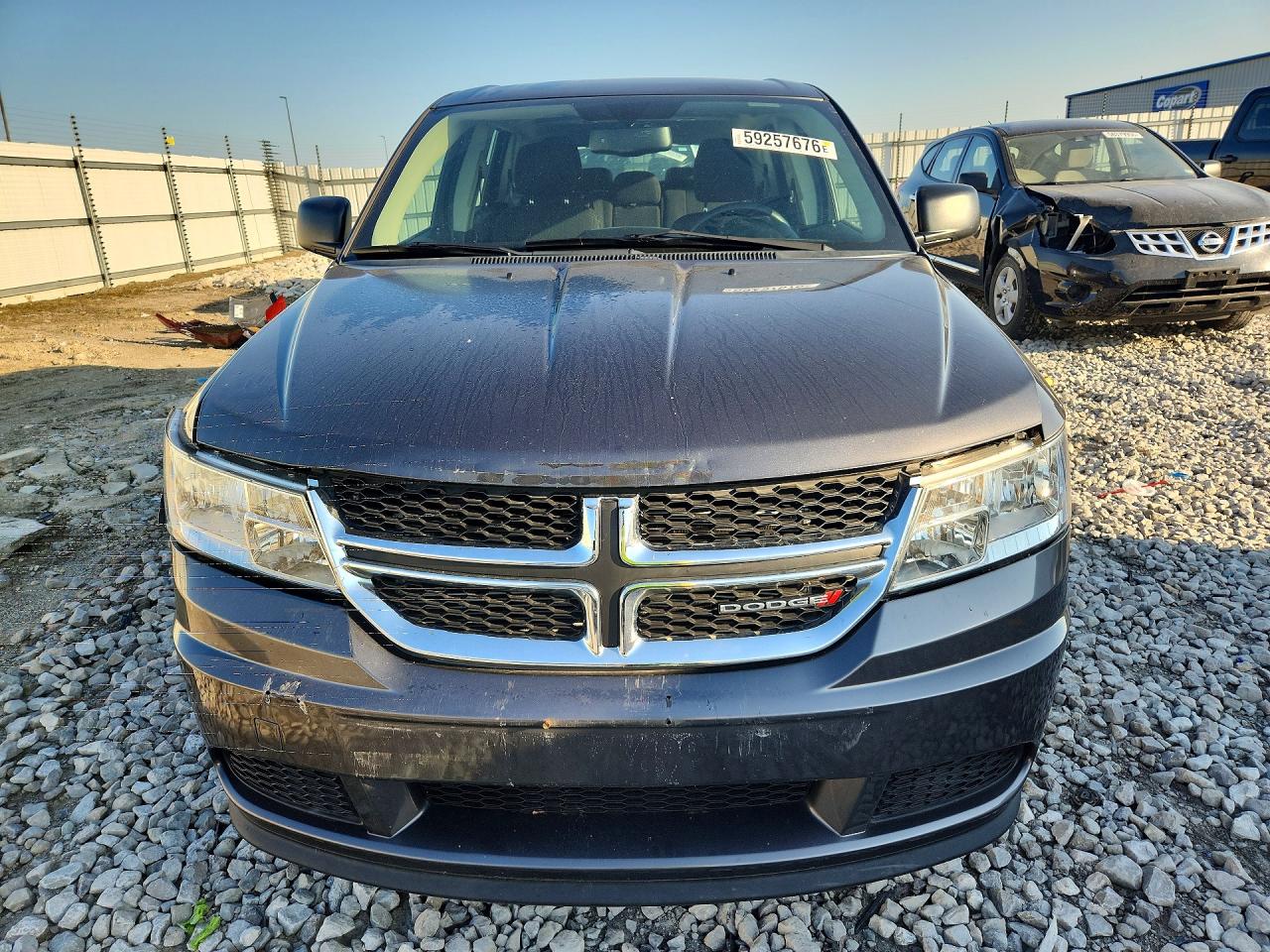 2015 Dodge Journey Se Gray vin: 3C4PDCAB1FT714526