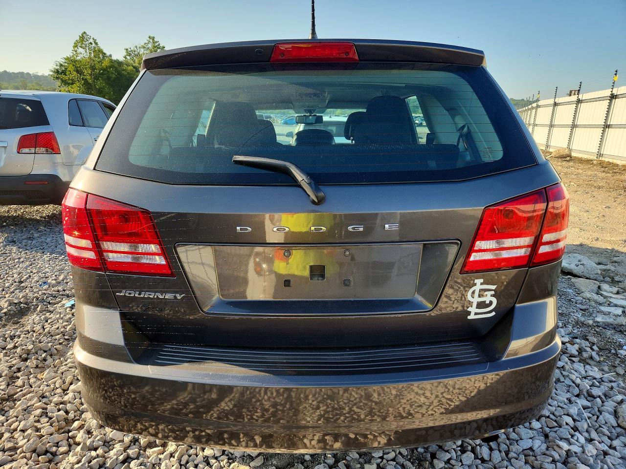 2015 Dodge Journey Se Gray vin: 3C4PDCAB1FT714526