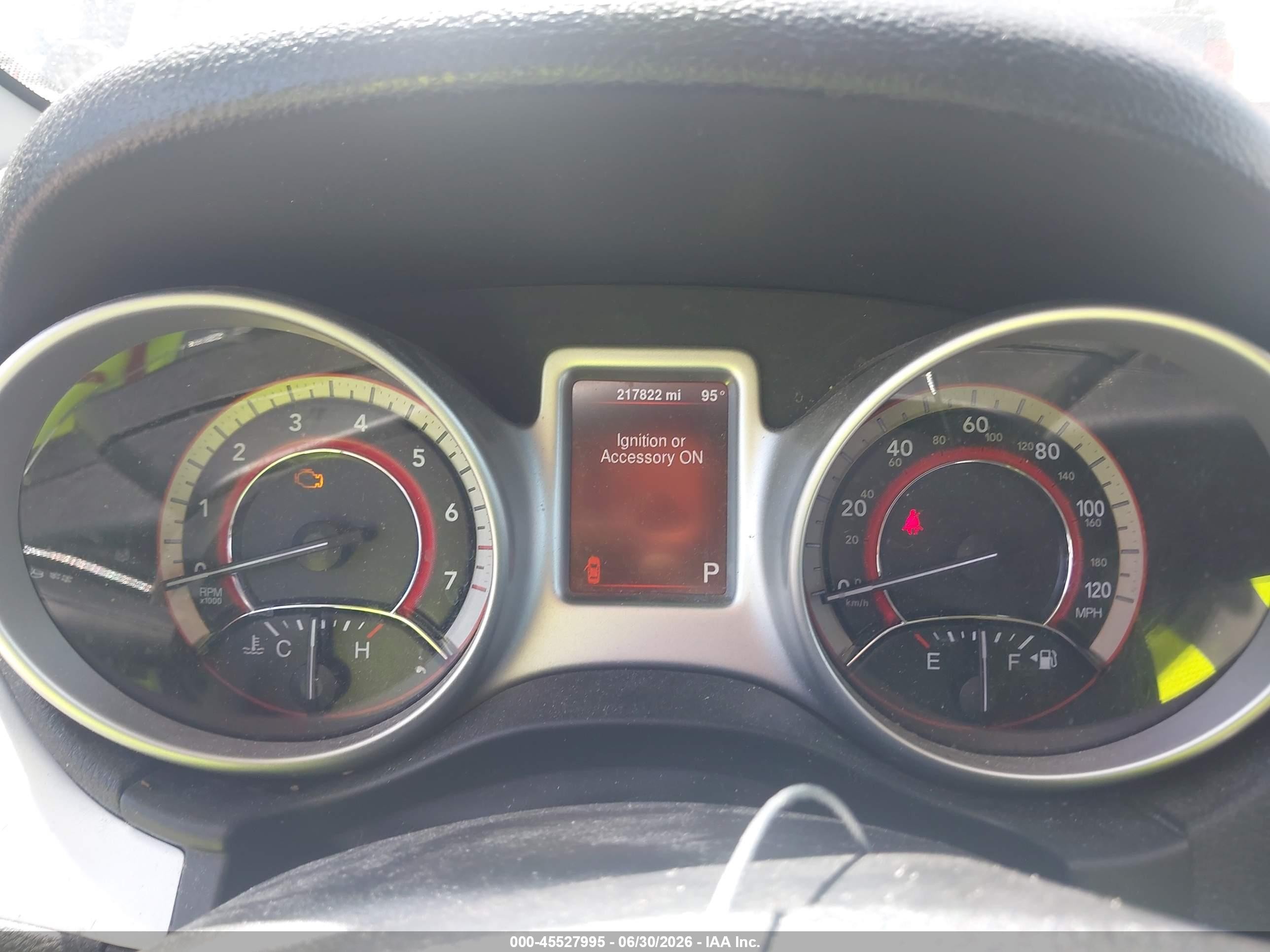 2015 Dodge Journey Se Red vin: 3C4PDCAB1FT737109