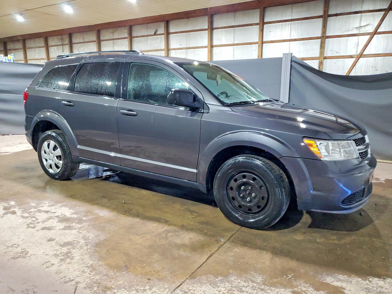 2016 Dodge Journey Se Gray vin: 3C4PDCAB1GT175620
