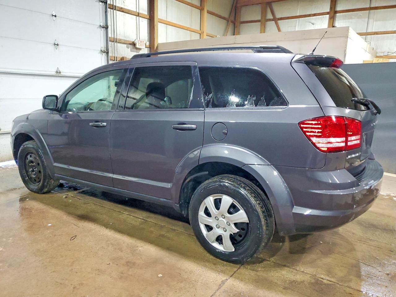 2016 Dodge Journey Se Gray vin: 3C4PDCAB1GT175620