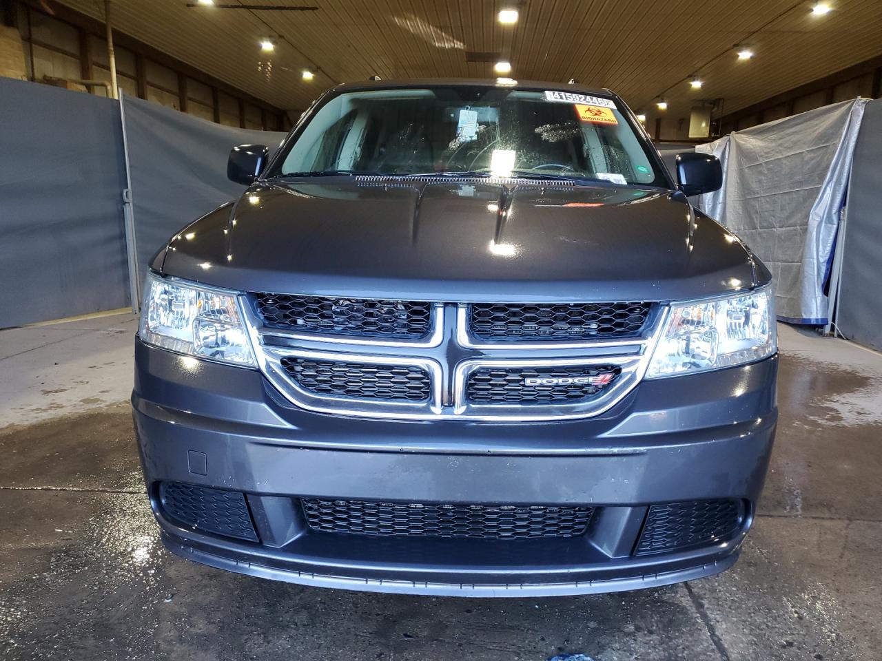 2016 Dodge Journey Se Gray vin: 3C4PDCAB1GT175620 Damage: Front Bumper, Chipped, 2