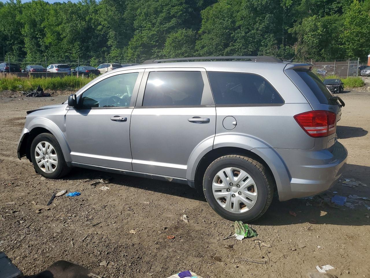 2016 Dodge Journey Se Silver vin: 3C4PDCAB1GT222788