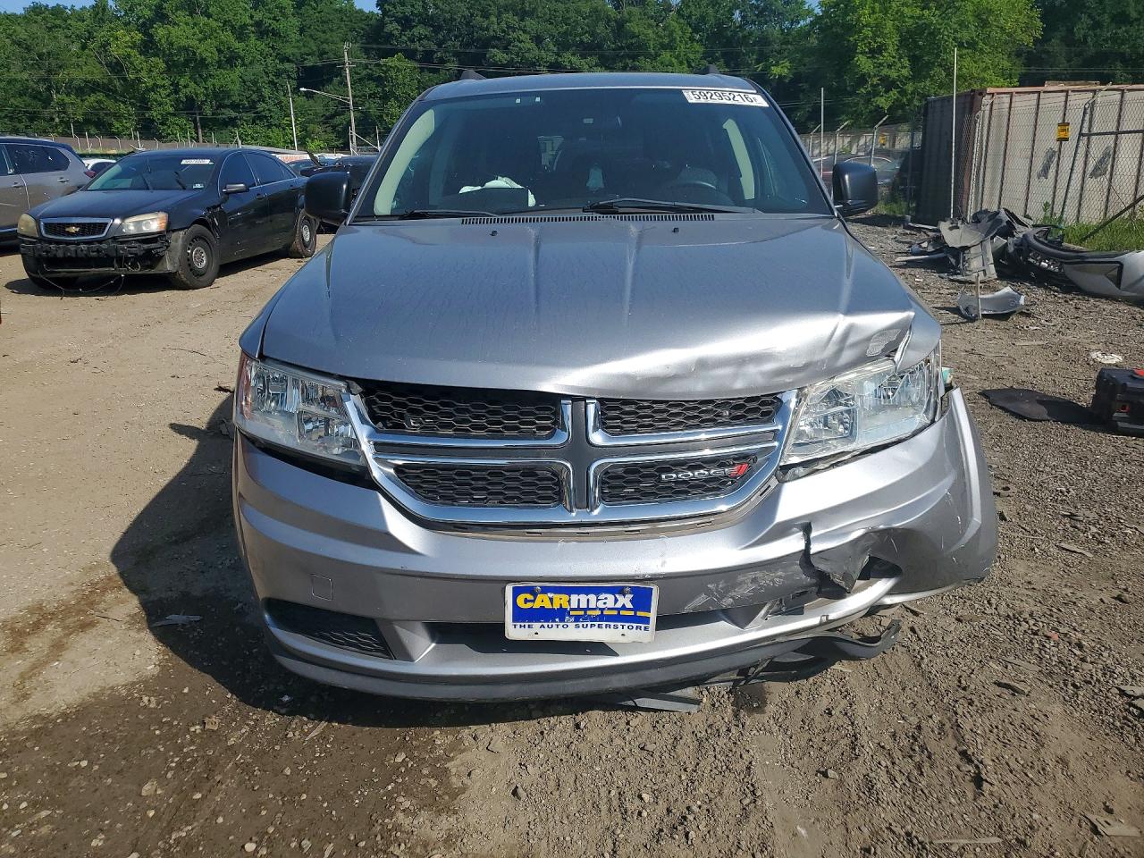 2016 Dodge Journey Se Silver vin: 3C4PDCAB1GT222788