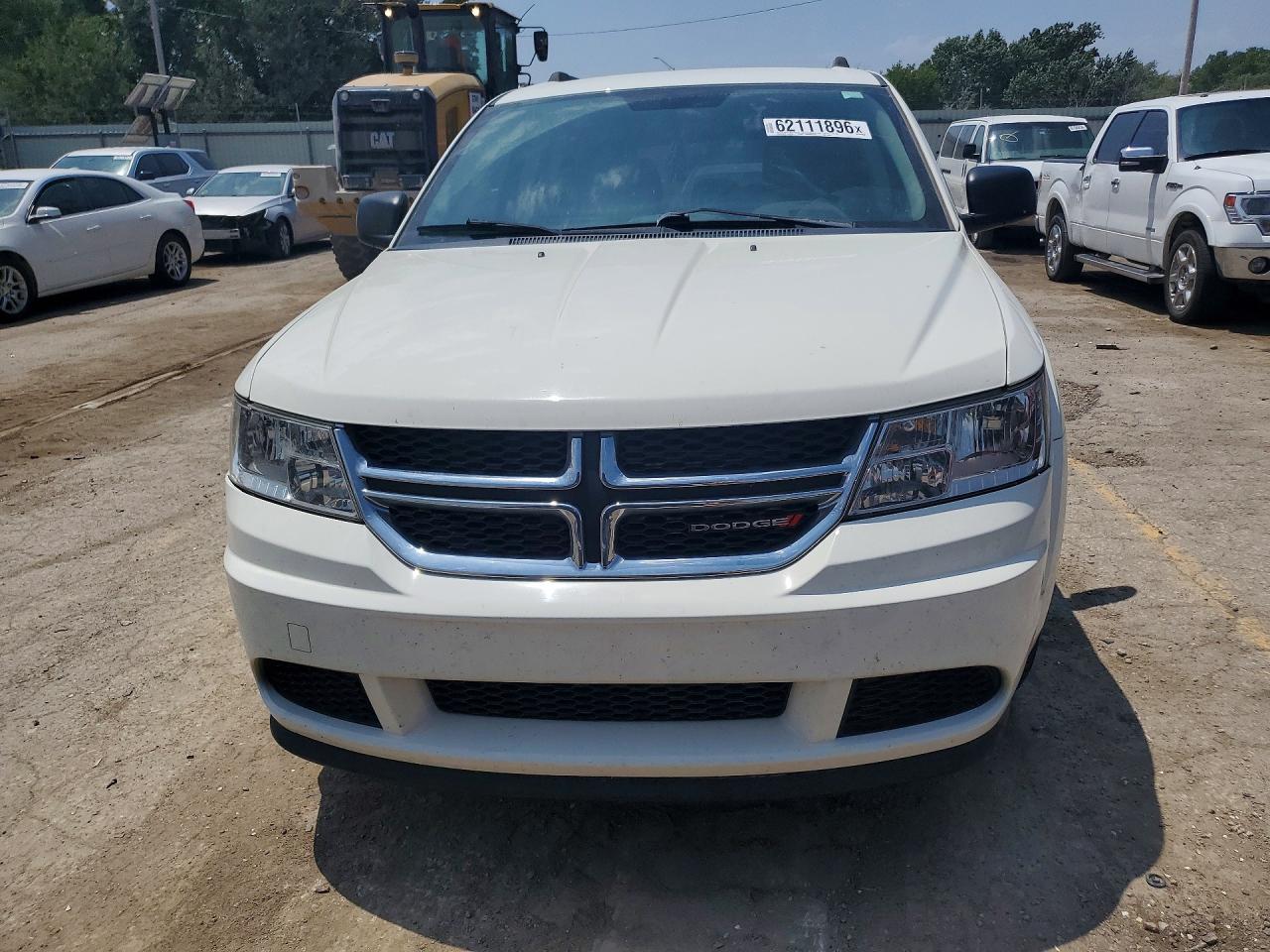 2017 Dodge Journey Se White vin: 3C4PDCAB1HT599414