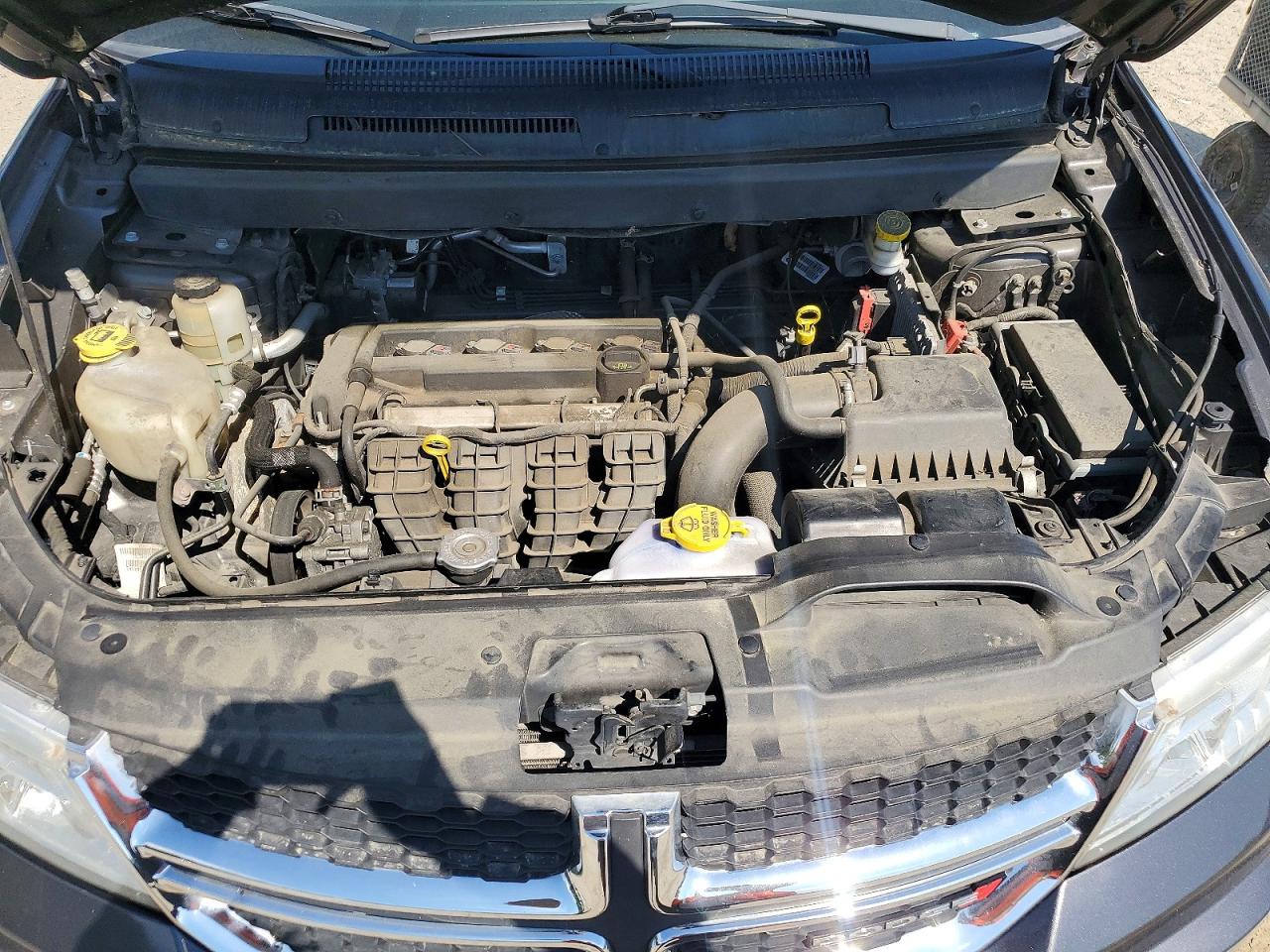 2018 Dodge Journey Se Gray vin: 3C4PDCAB1JT428569
