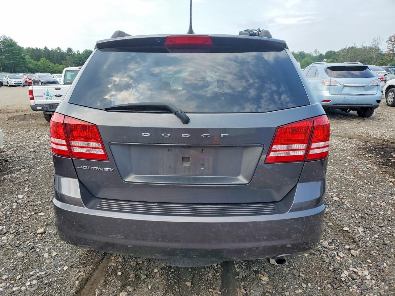 2018 Dodge Journey Se Серый vin: 3C4PDCAB1JT531670