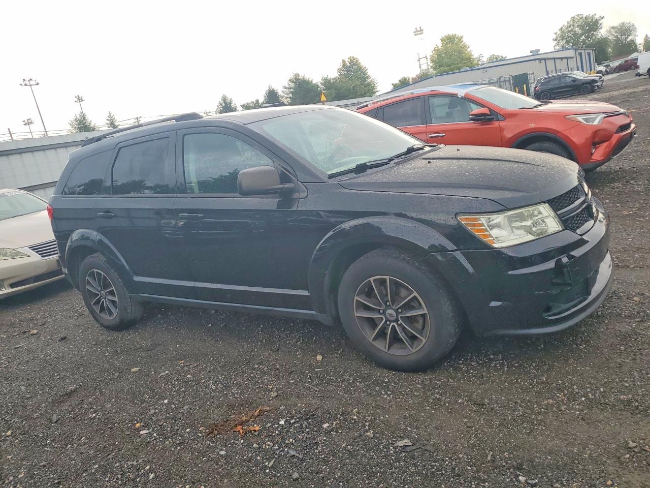 2018 Dodge Journey Se Black vin: 3C4PDCAB1JT532799