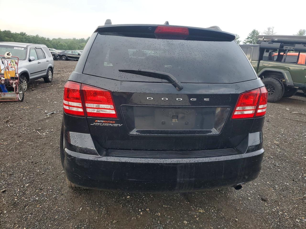 2018 Dodge Journey Se Black vin: 3C4PDCAB1JT532799