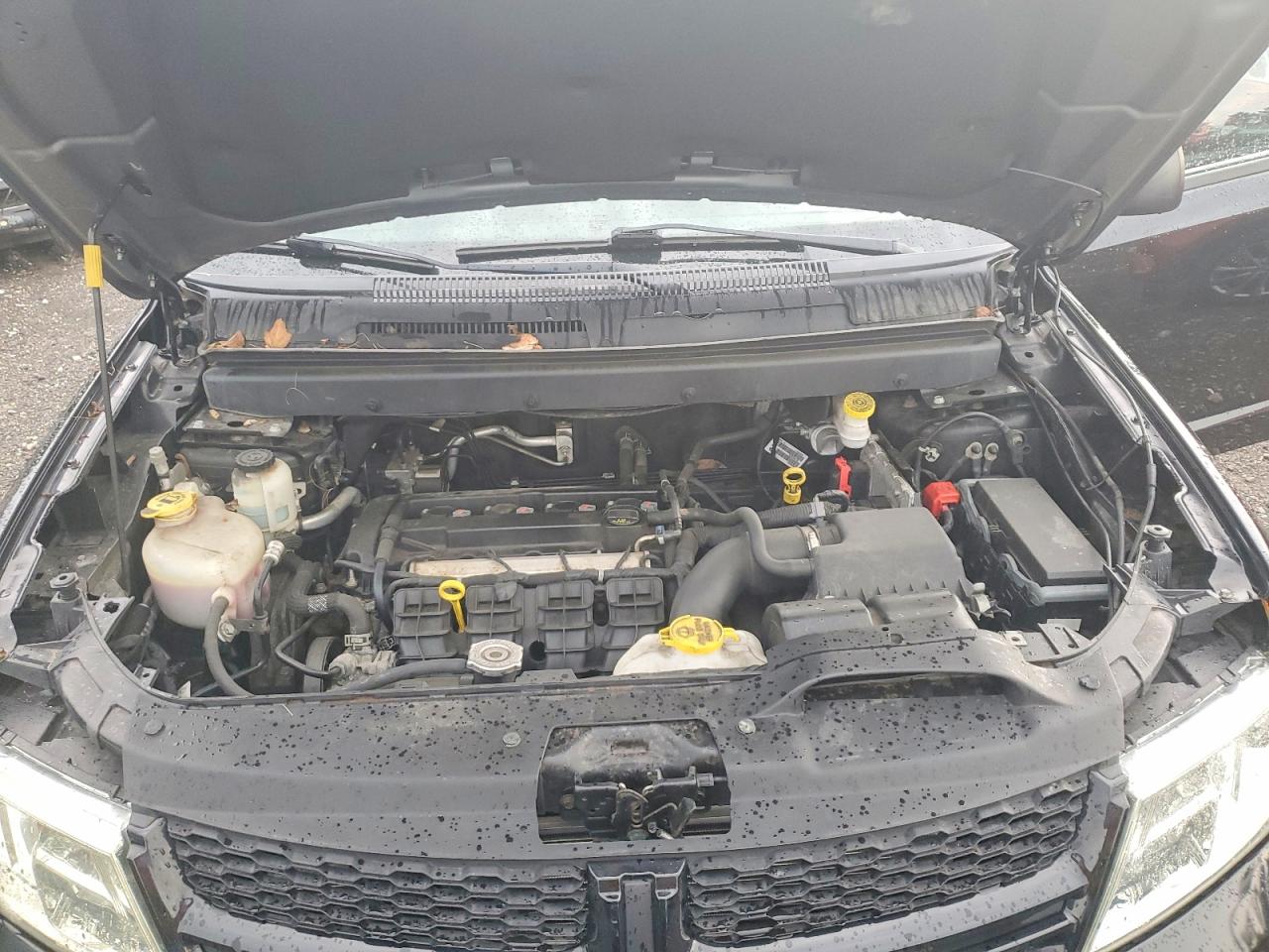 2018 Dodge Journey Se Black vin: 3C4PDCAB1JT532799