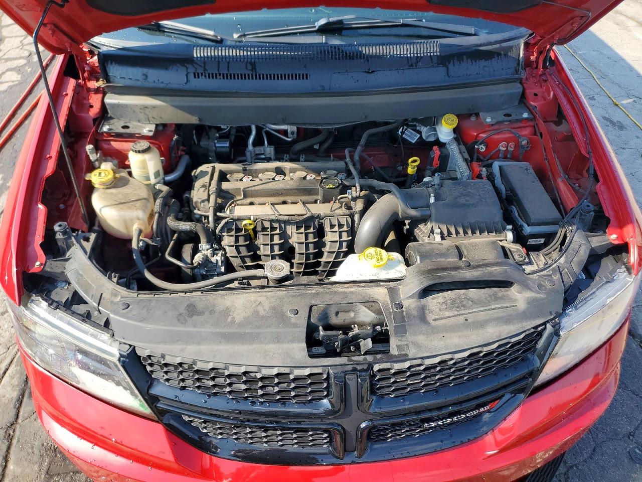 2020 Dodge Journey Se Red vin: 3C4PDCAB1LT199779