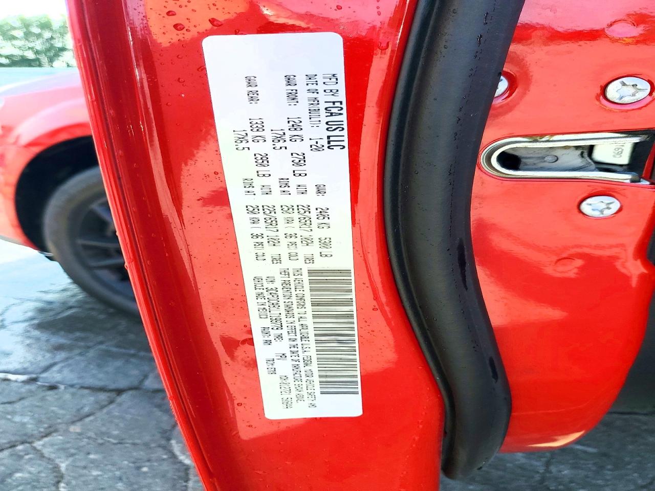 2020 Dodge Journey Se Red vin: 3C4PDCAB1LT199779