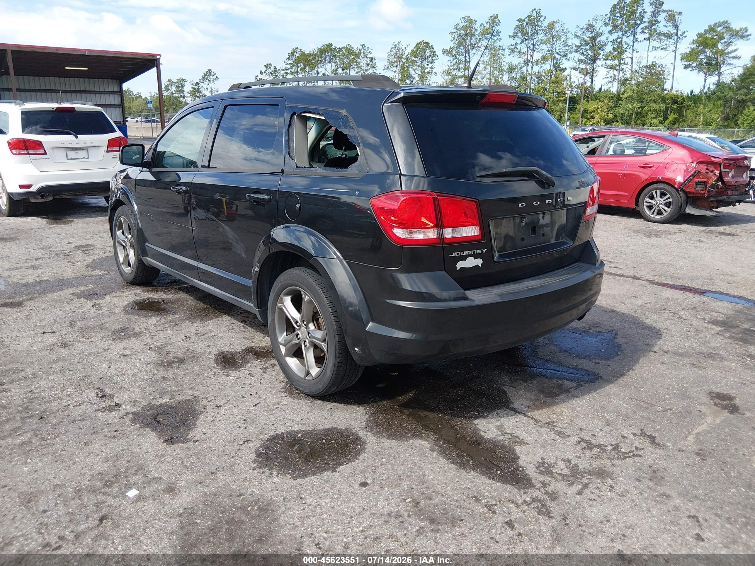 2012 Dodge Journey Se/avp Black vin: 3C4PDCAB2CT238881