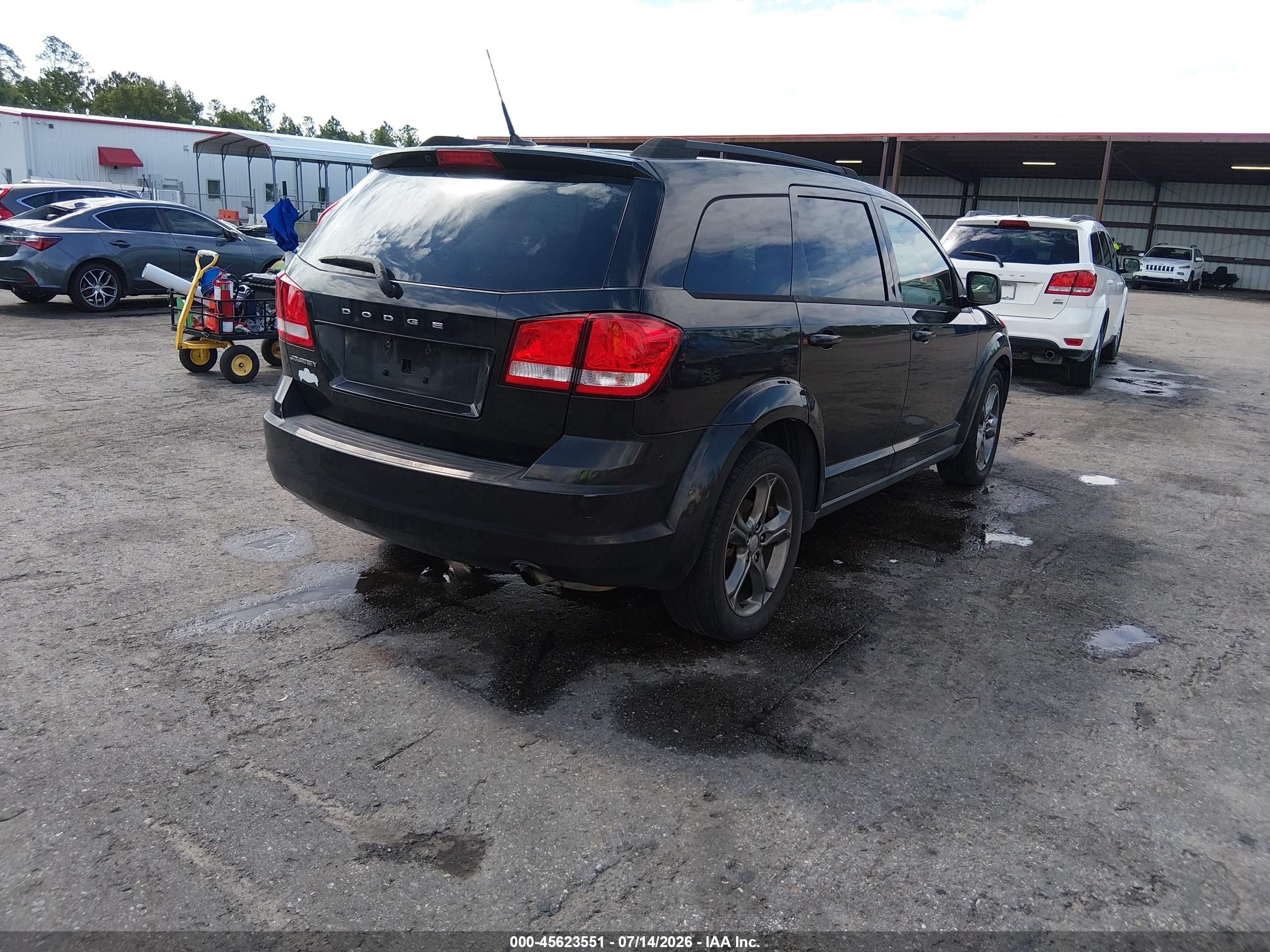 2012 Dodge Journey Se/avp Black vin: 3C4PDCAB2CT238881
