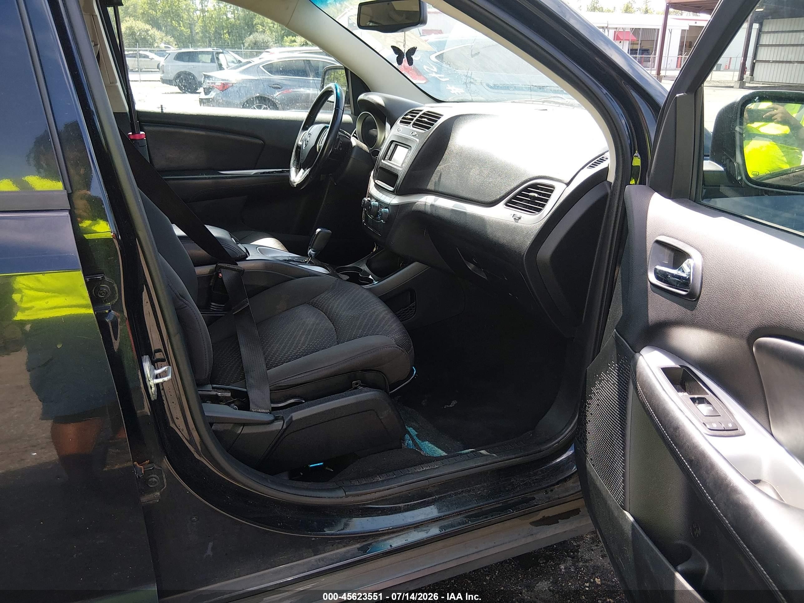 2012 Dodge Journey Se/avp Black vin: 3C4PDCAB2CT238881