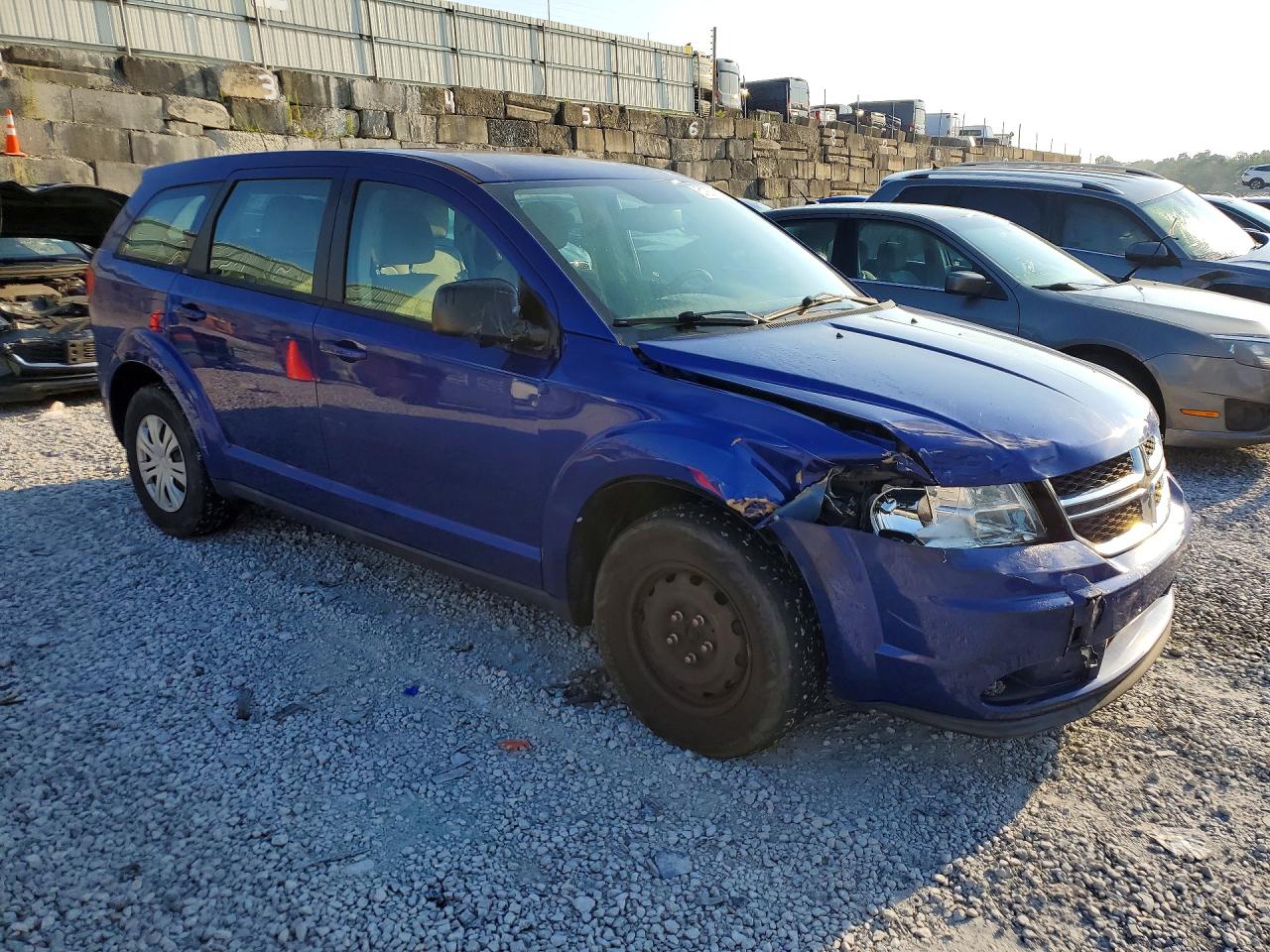 2012 Dodge Journey Se Blue vin: 3C4PDCAB2CT290334
