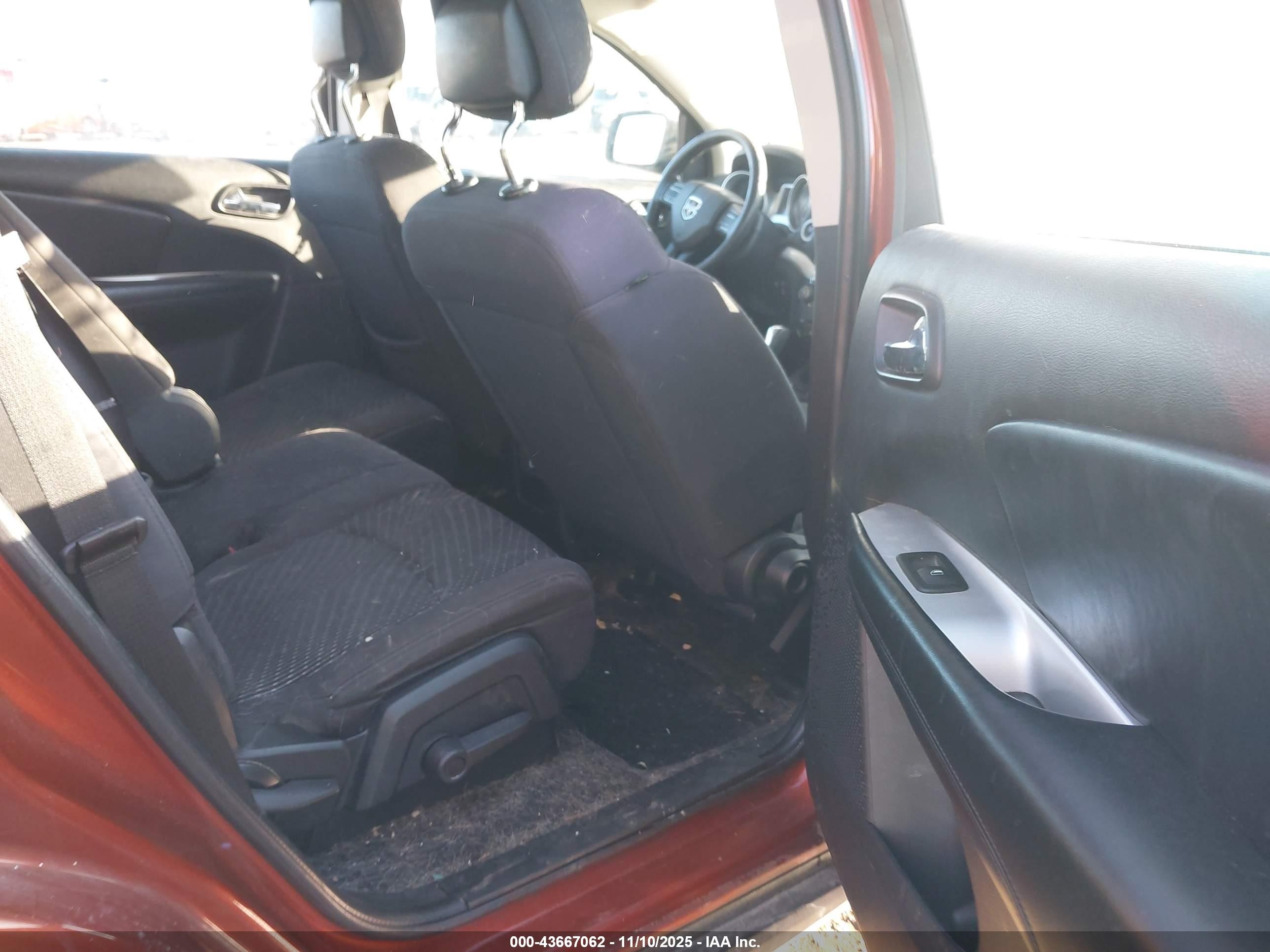 2013 Dodge Journey American Value Pkg Red vin: 3C4PDCAB2DT502506
