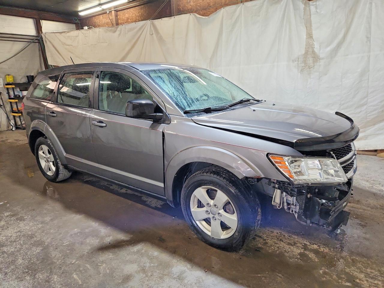 2013 Dodge Journey Se Gray vin: 3C4PDCAB2DT529883