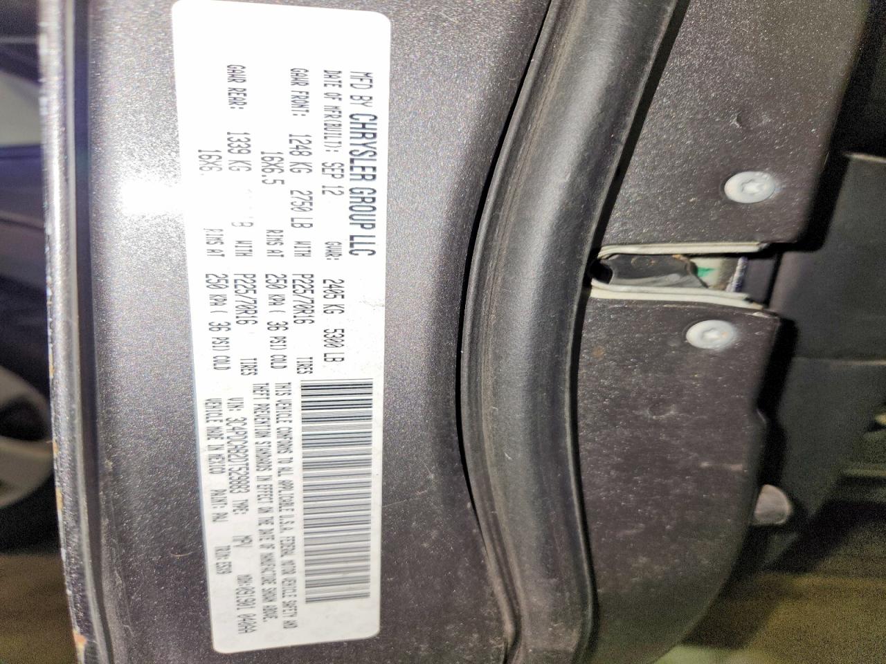 2013 Dodge Journey Se Gray vin: 3C4PDCAB2DT529883