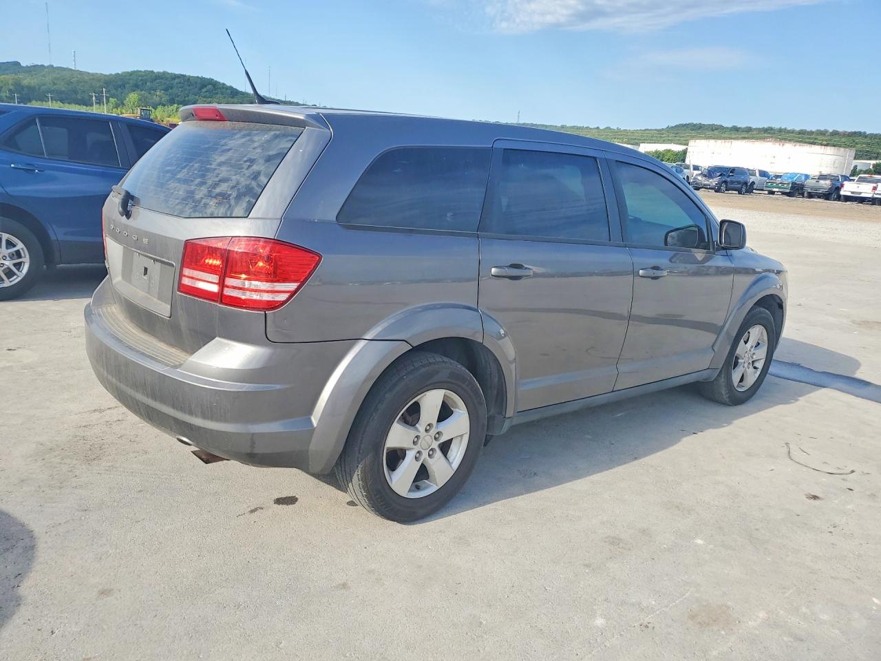 2013 Dodge Journey Se Gray vin: 3C4PDCAB2DT626484