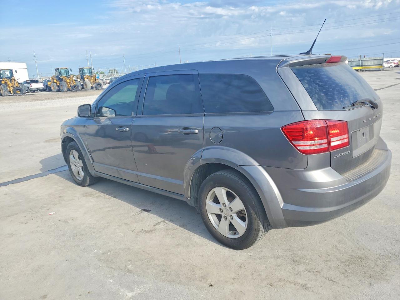 2013 Dodge Journey Se Gray vin: 3C4PDCAB2DT626484