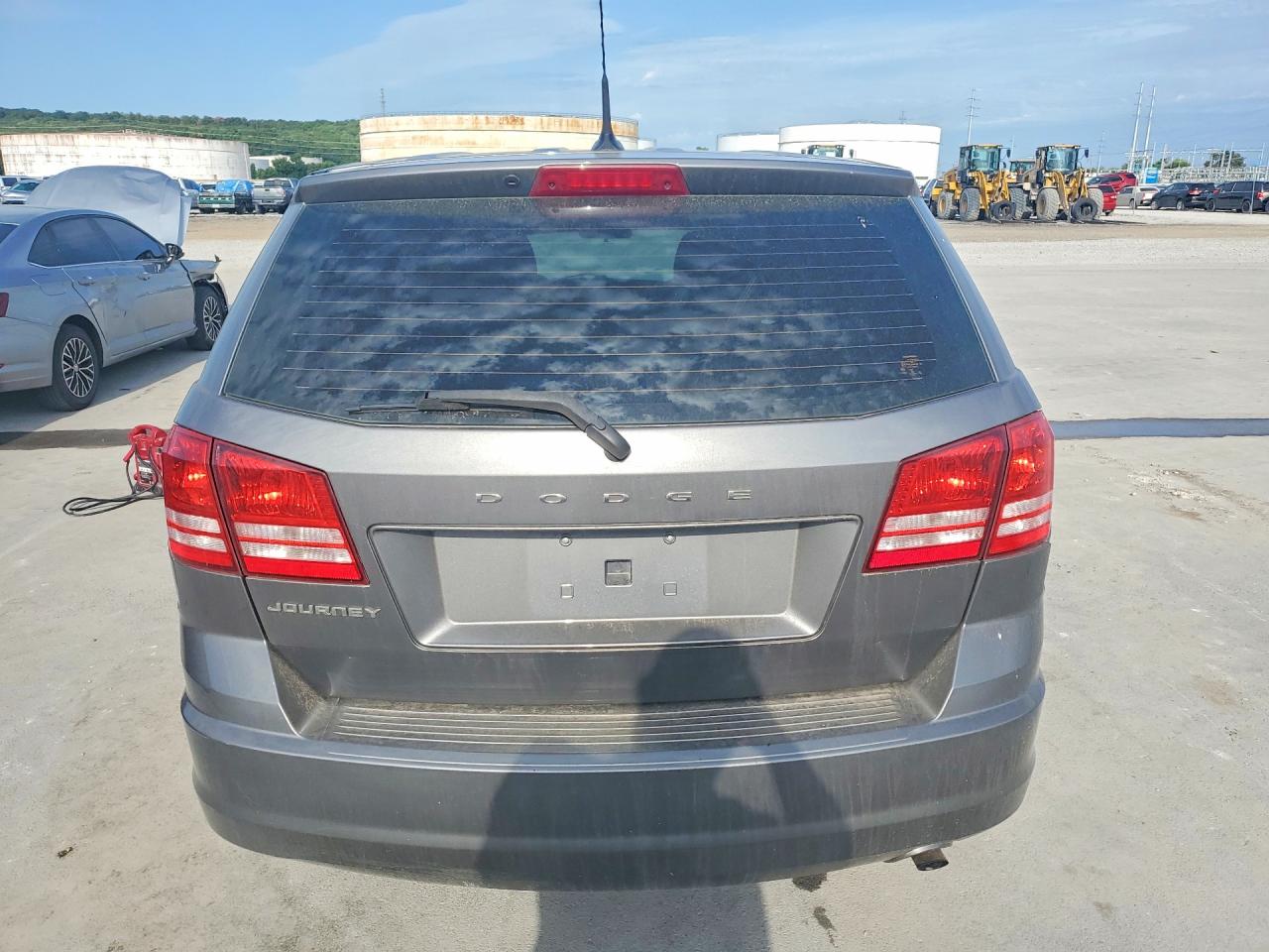2013 Dodge Journey Se Gray vin: 3C4PDCAB2DT626484