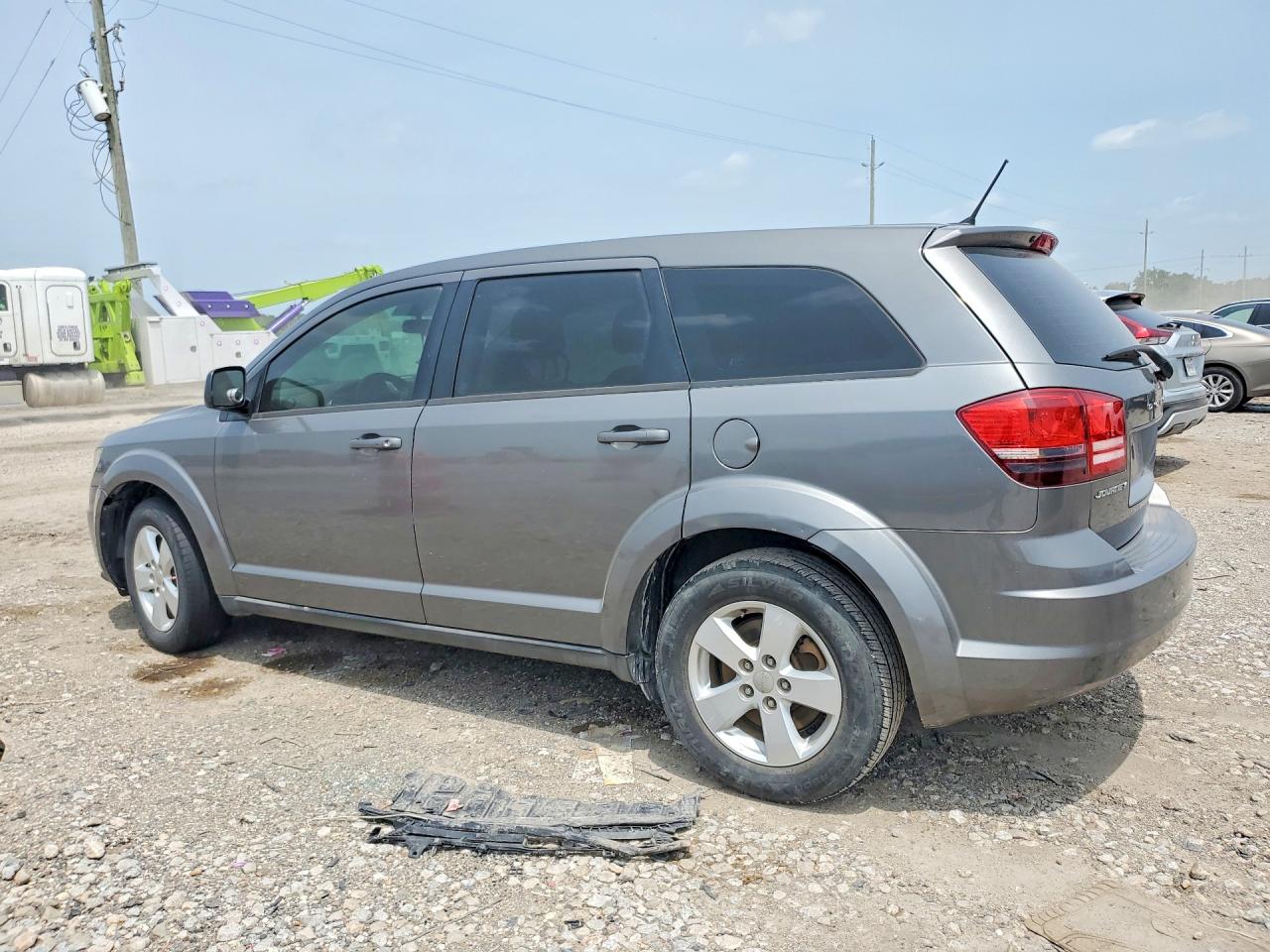 2013 Dodge Journey Se Gray vin: 3C4PDCAB2DT646024
