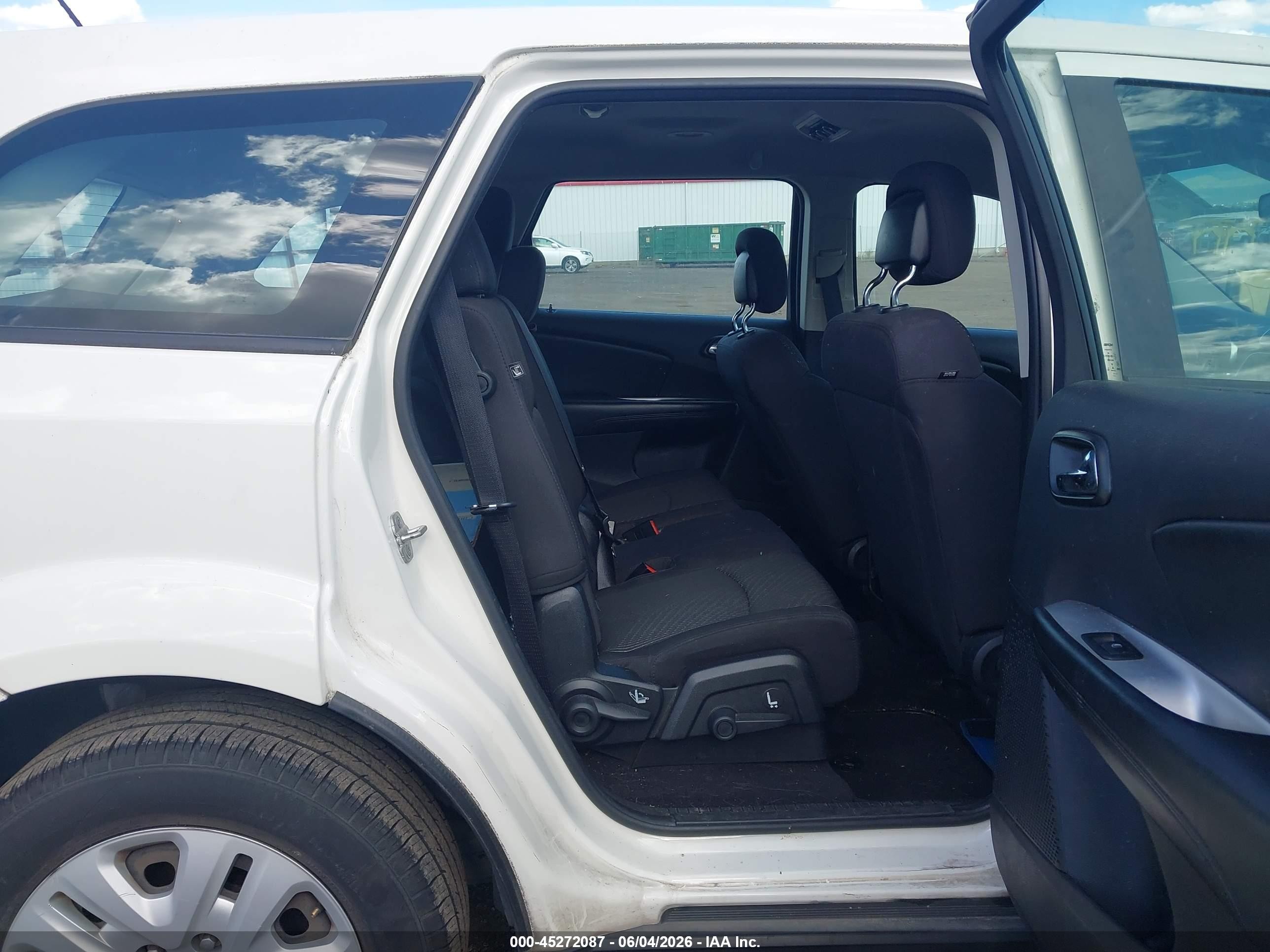 2013 Dodge Journey American Value Pkg White vin: 3C4PDCAB2DT675670