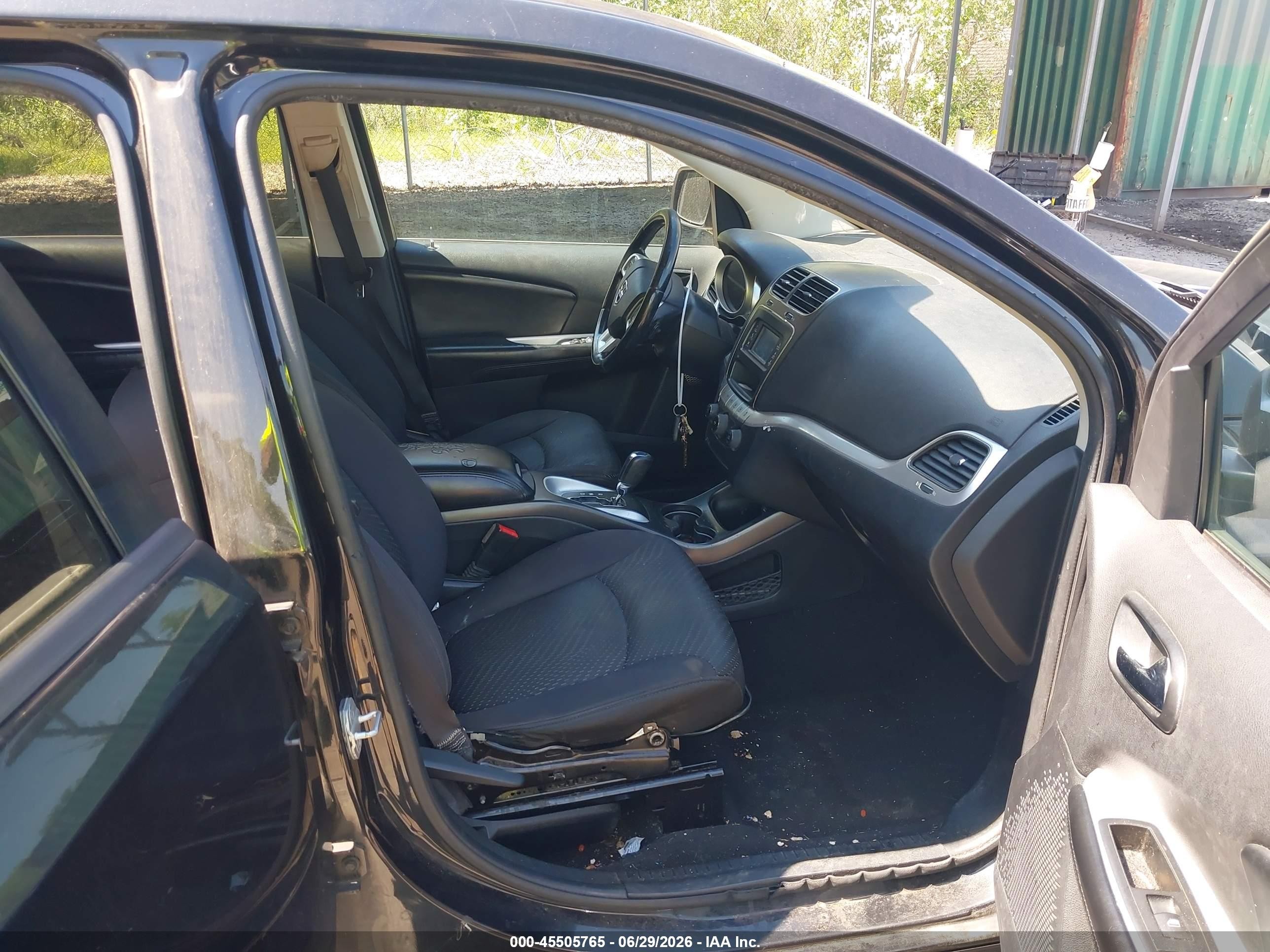 2013 Dodge Journey Se Black vin: 3C4PDCAB2DT687589