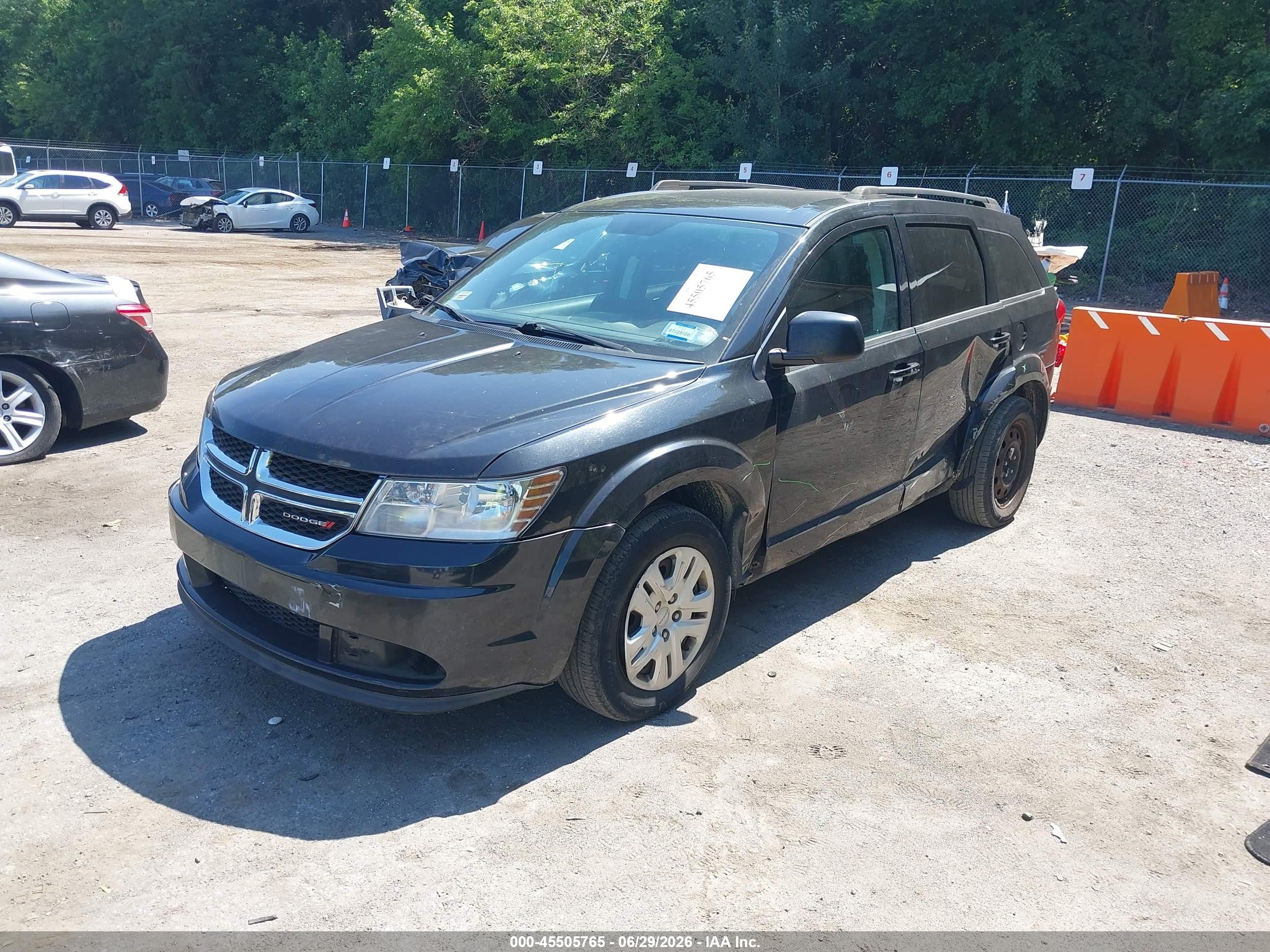 2013 Dodge Journey Se Black vin: 3C4PDCAB2DT687589