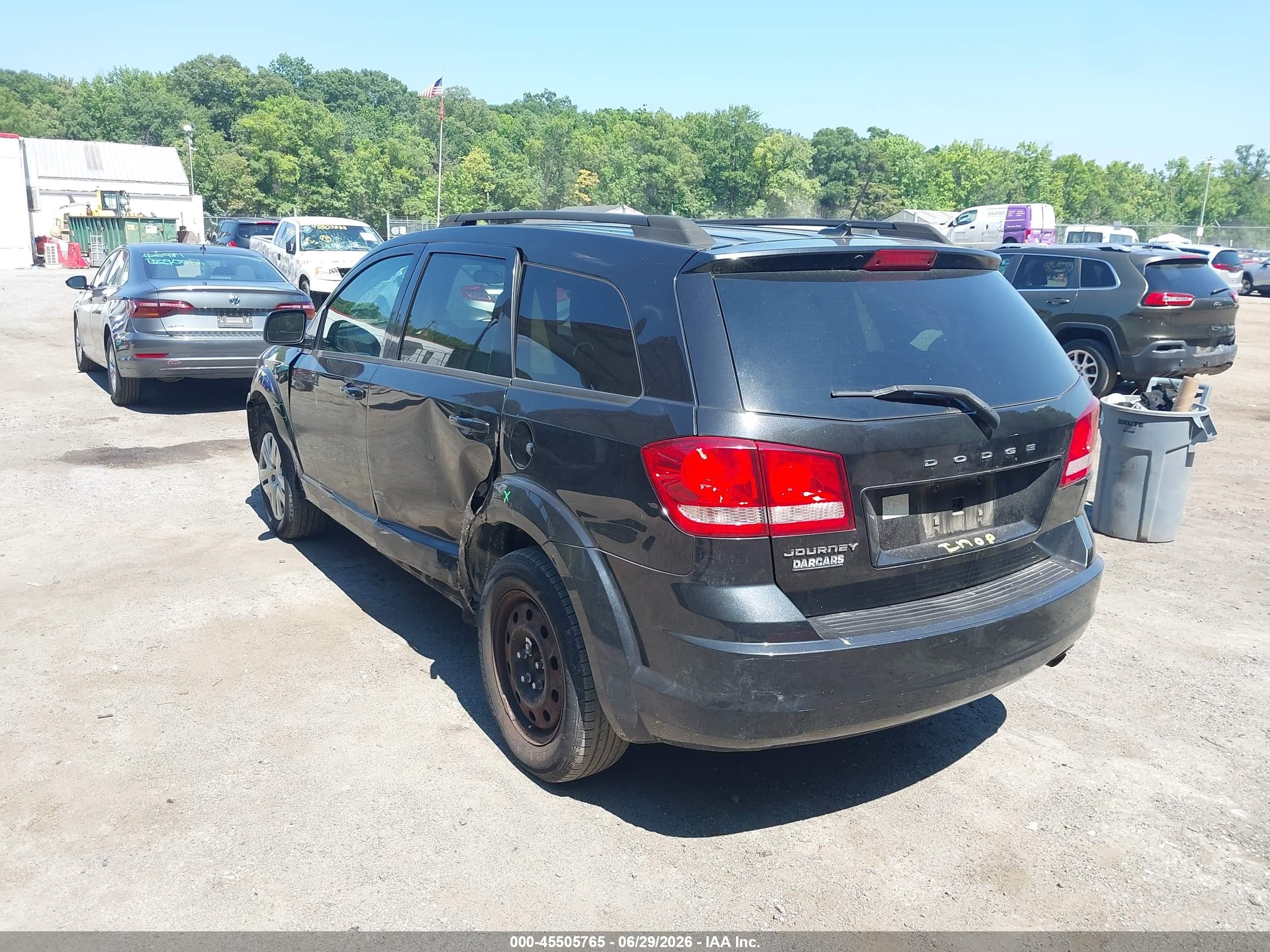 2013 Dodge Journey Se Black vin: 3C4PDCAB2DT687589