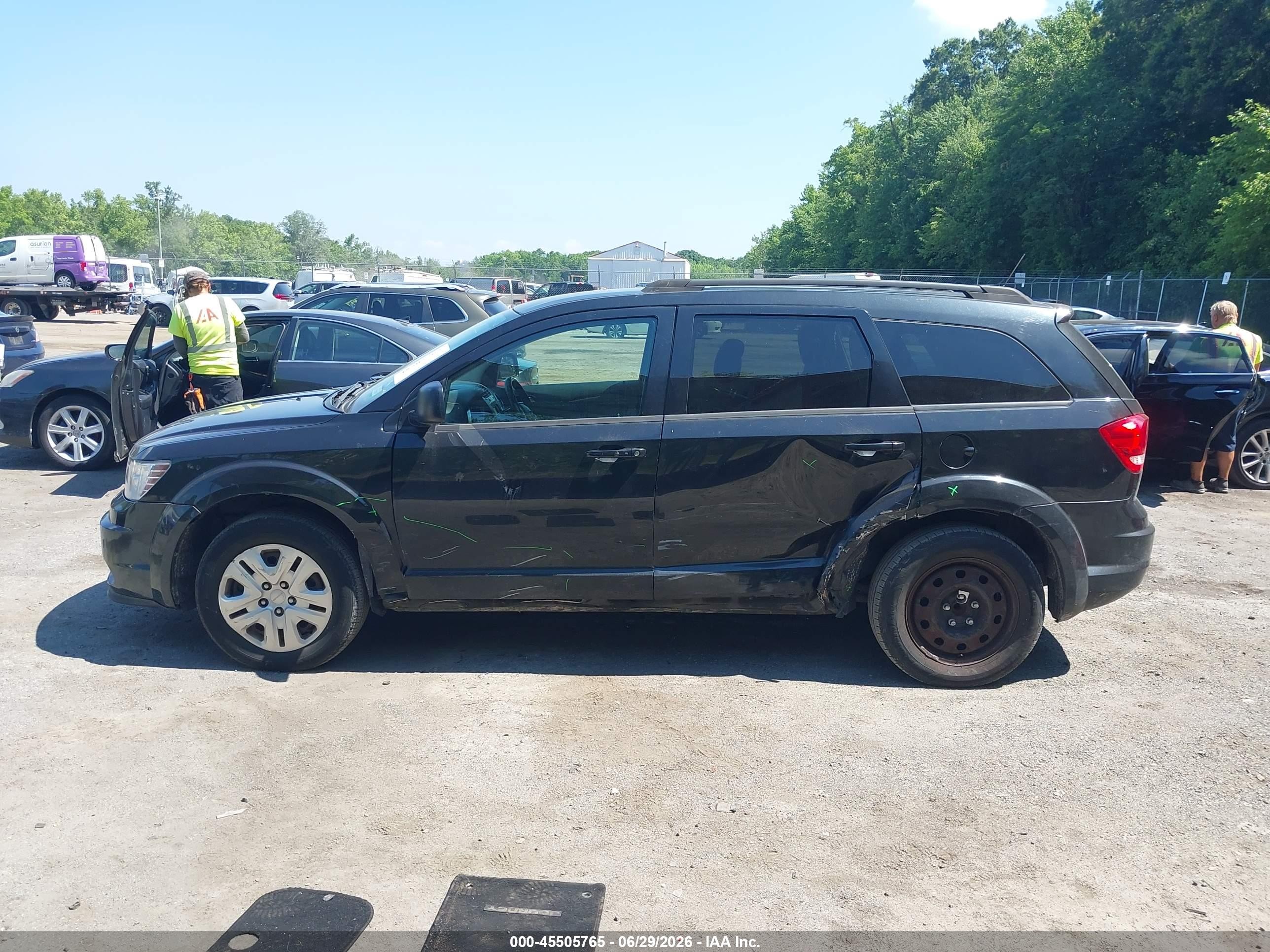 2013 Dodge Journey Se Black vin: 3C4PDCAB2DT687589