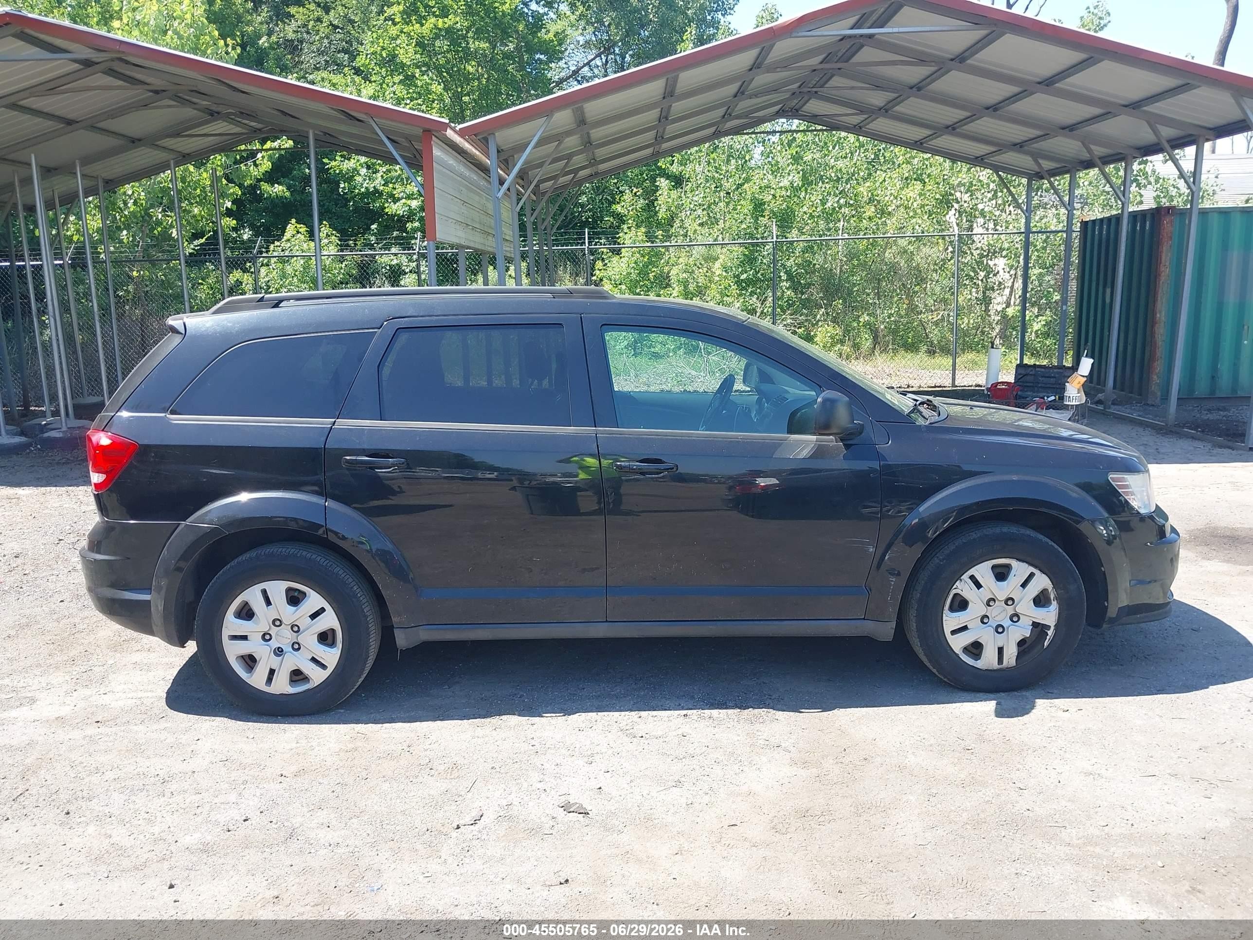 2013 Dodge Journey Se Black vin: 3C4PDCAB2DT687589