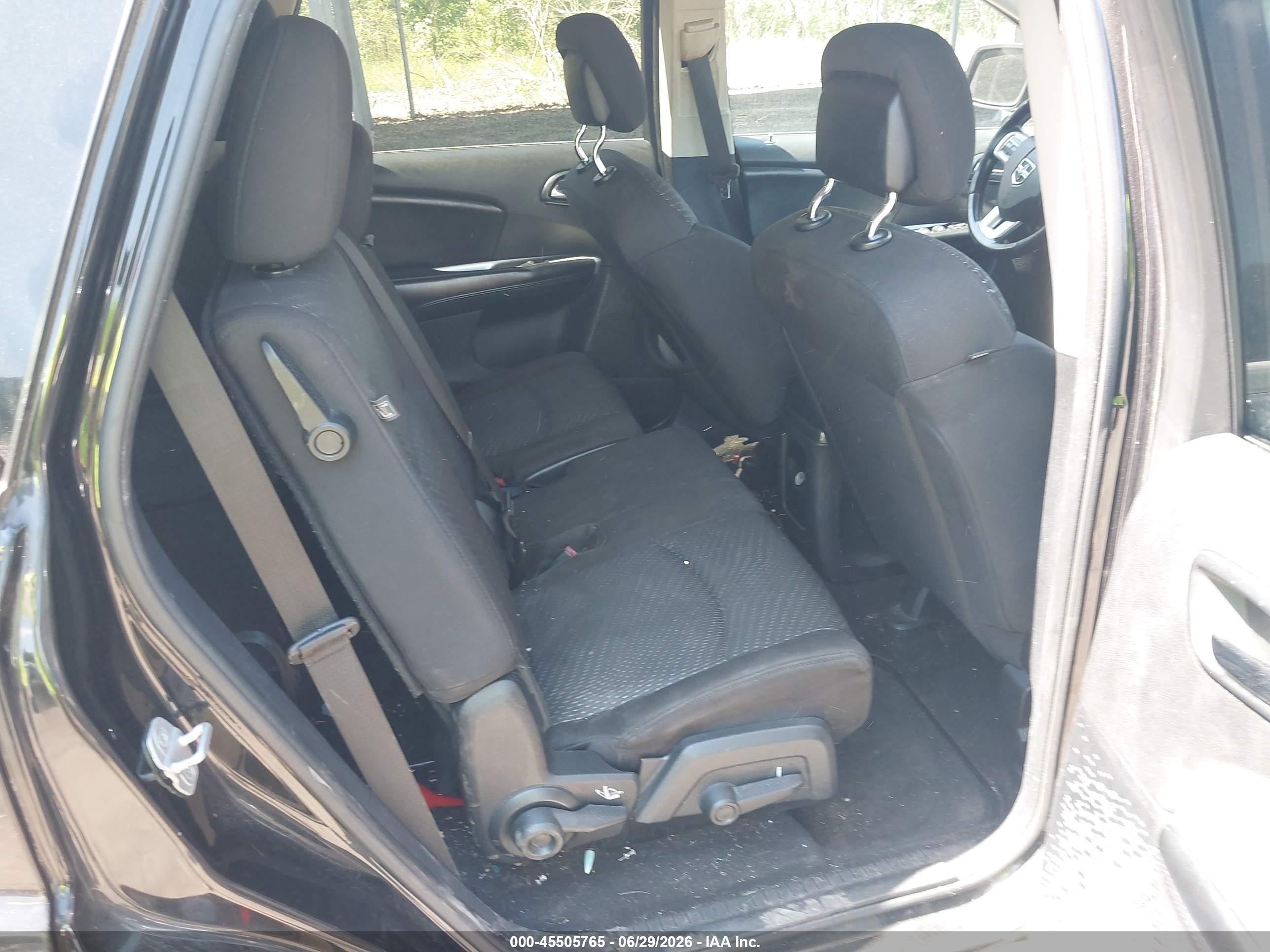 2013 Dodge Journey Se Black vin: 3C4PDCAB2DT687589