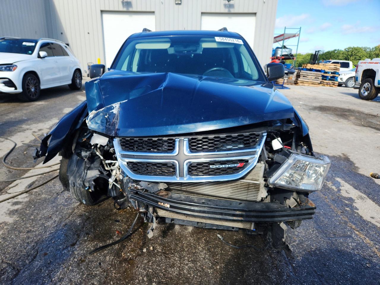 2014 Dodge Journey Se Blue vin: 3C4PDCAB2ET103208