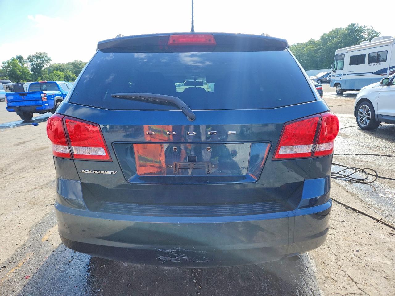 2014 Dodge Journey Se Blue vin: 3C4PDCAB2ET103208