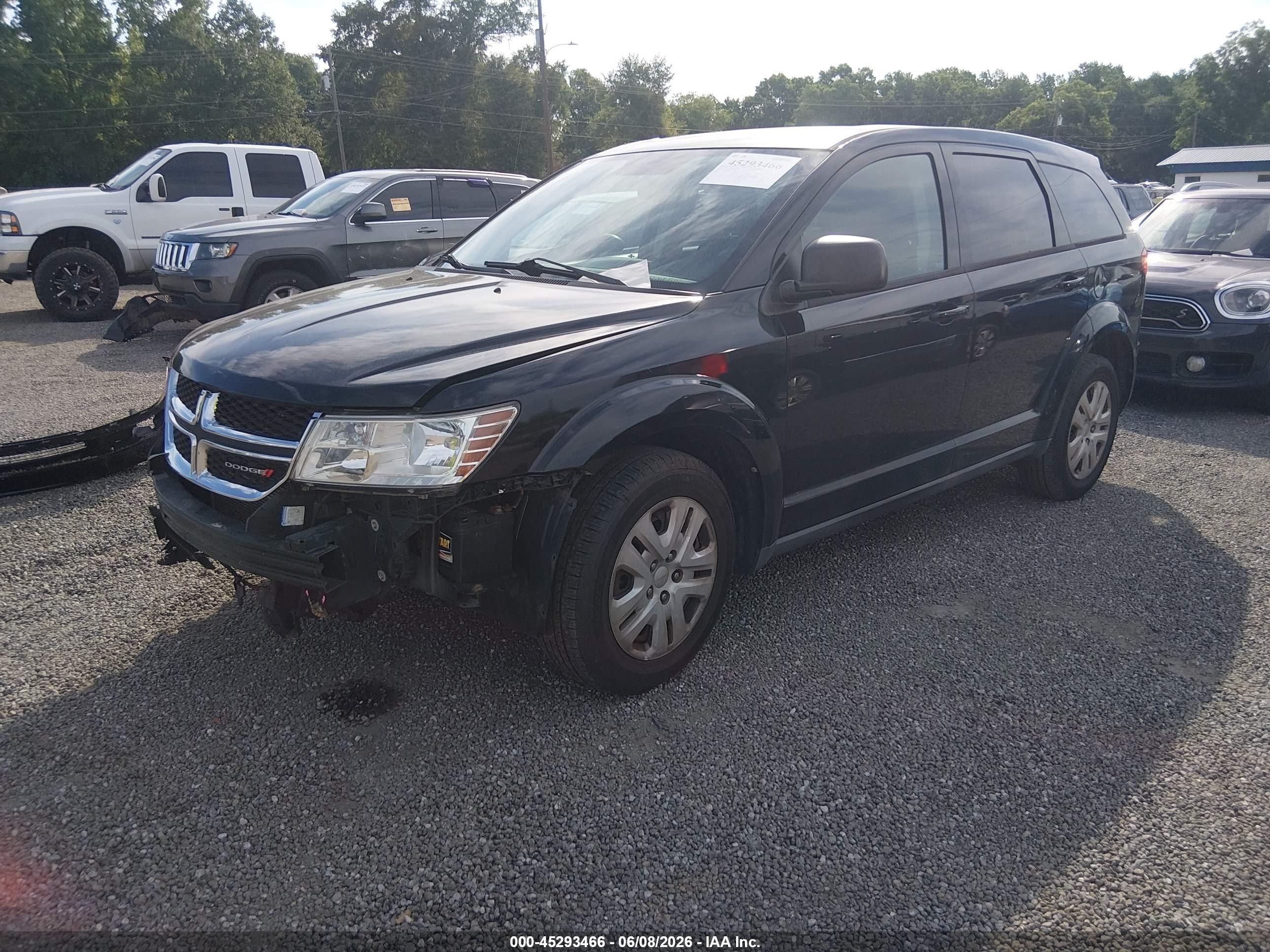 2014 Dodge Journey American Value Pkg Черный vin: 3C4PDCAB2ET117268